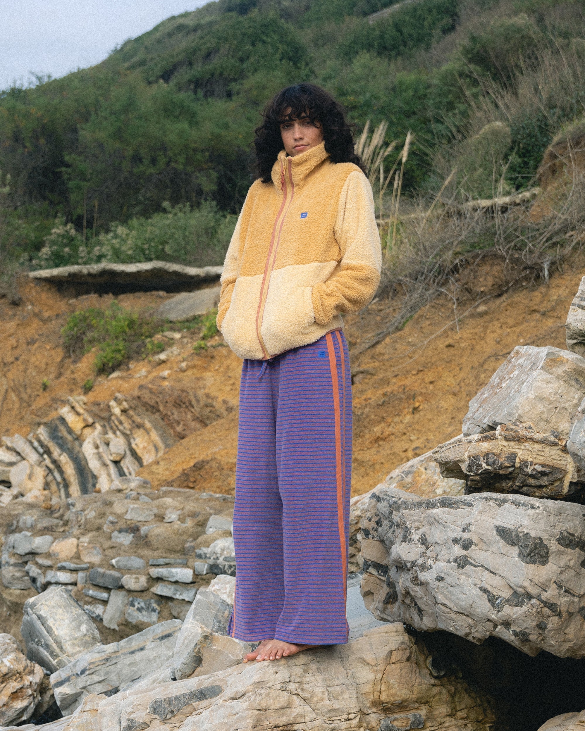 Billabong Date Palm Terry Pants - Iris