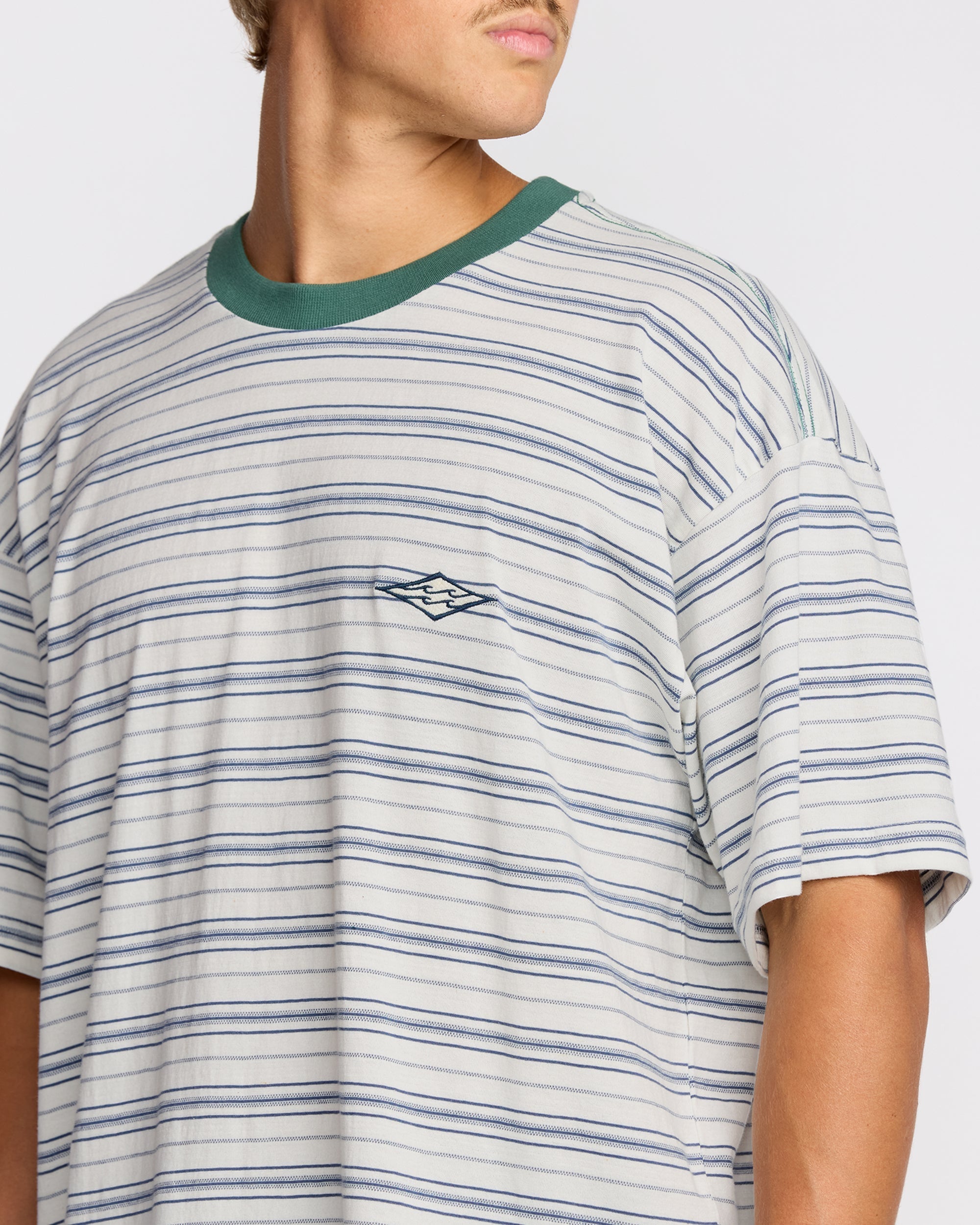 Billabong Baxter Short Sleeve T-Shirt - Off White