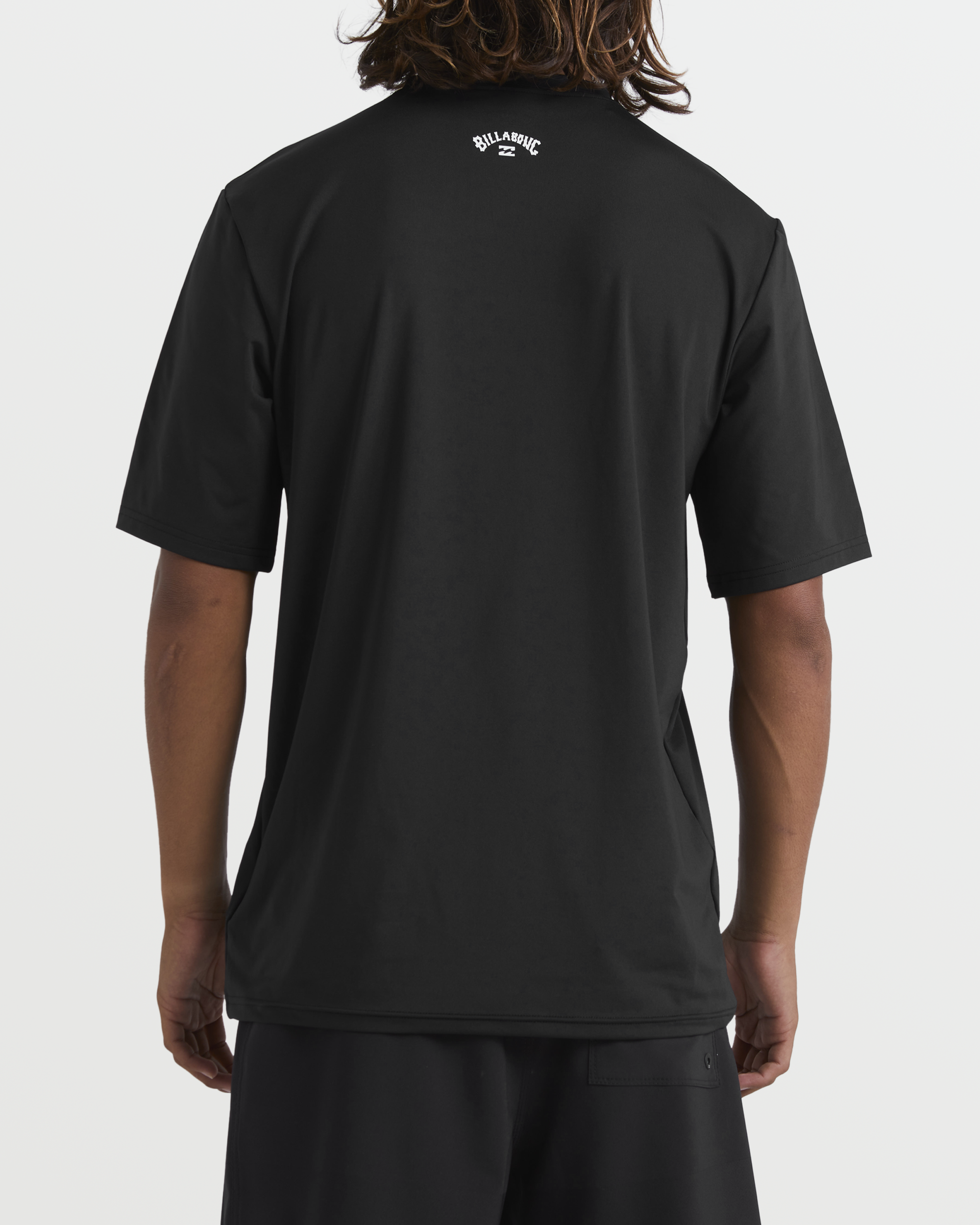 Billabong All Day Wave Short Sleeve Rashguard - Black