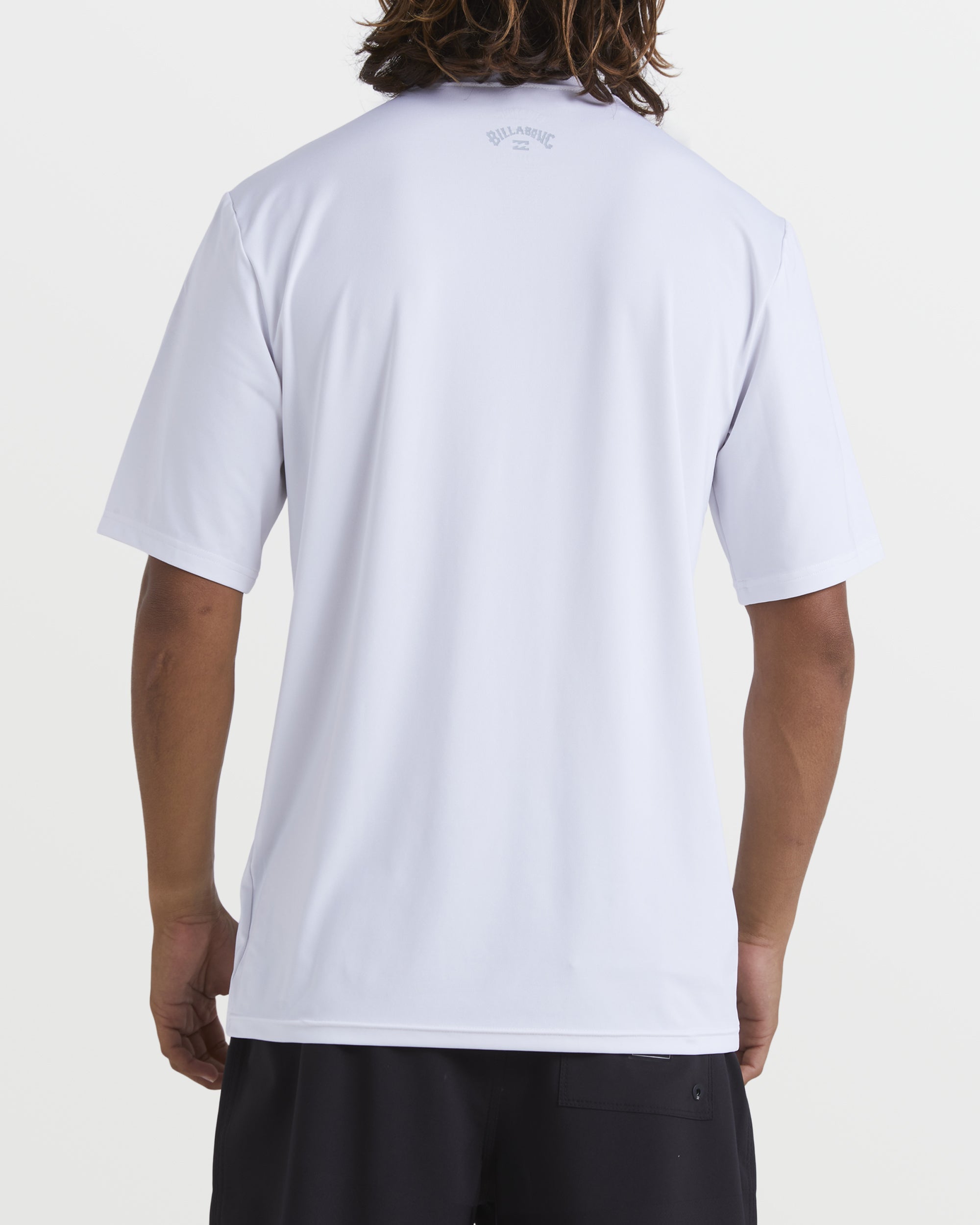 Billabong All Day Wave Short Sleeve Rashguard - White