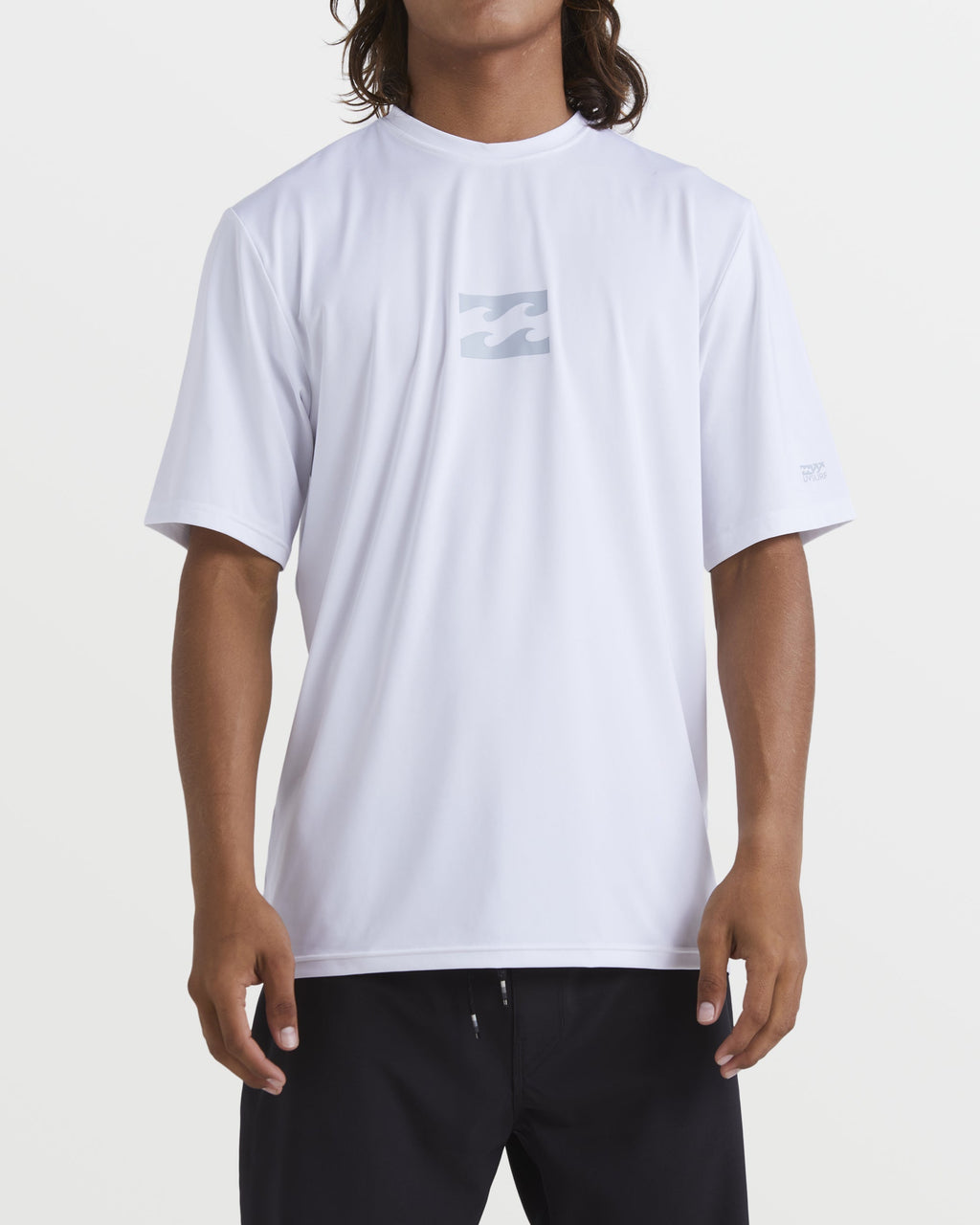 Billabong All Day Wave Short Sleeve Rashguard - White