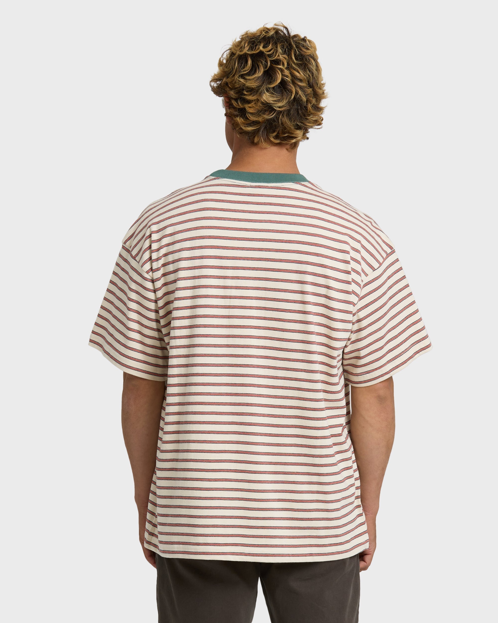Billabong Baxter Crew Short Sleeve T-Shirt - Oatmeal
