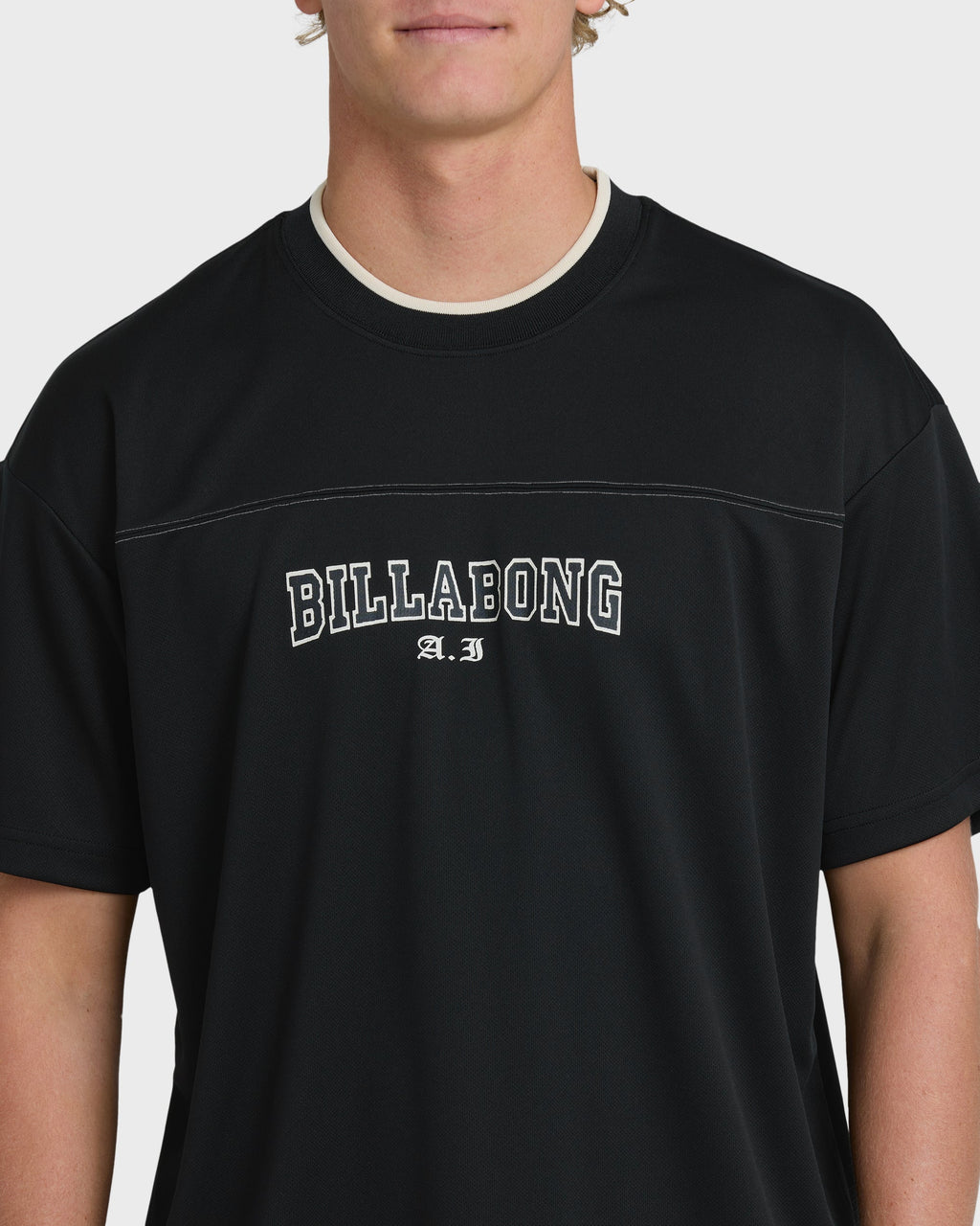 Billabong A.I. Mesh Jersey Short Sleeve T-Shirt - Black