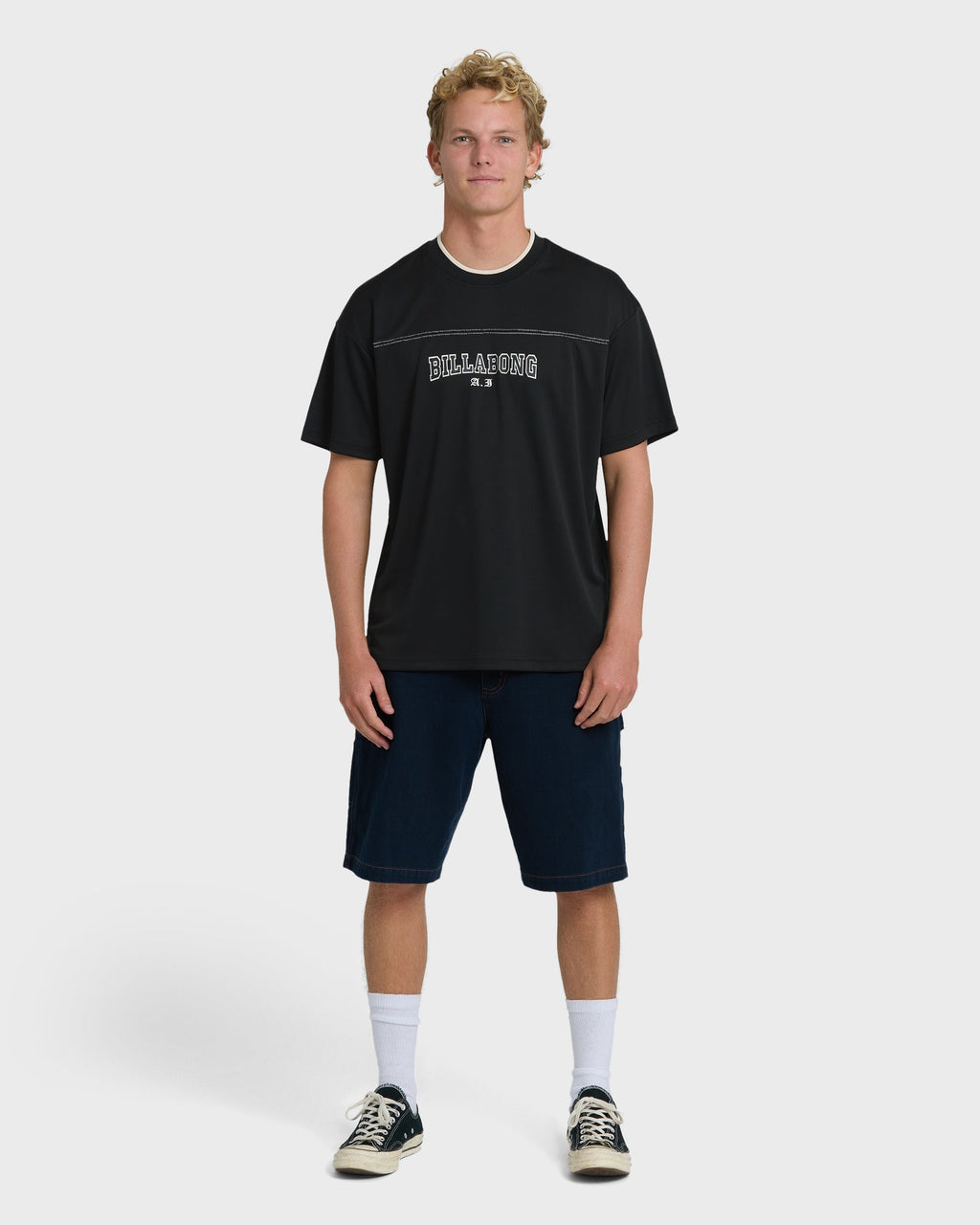 Billabong A.I. Mesh Jersey Short Sleeve T-Shirt - Black