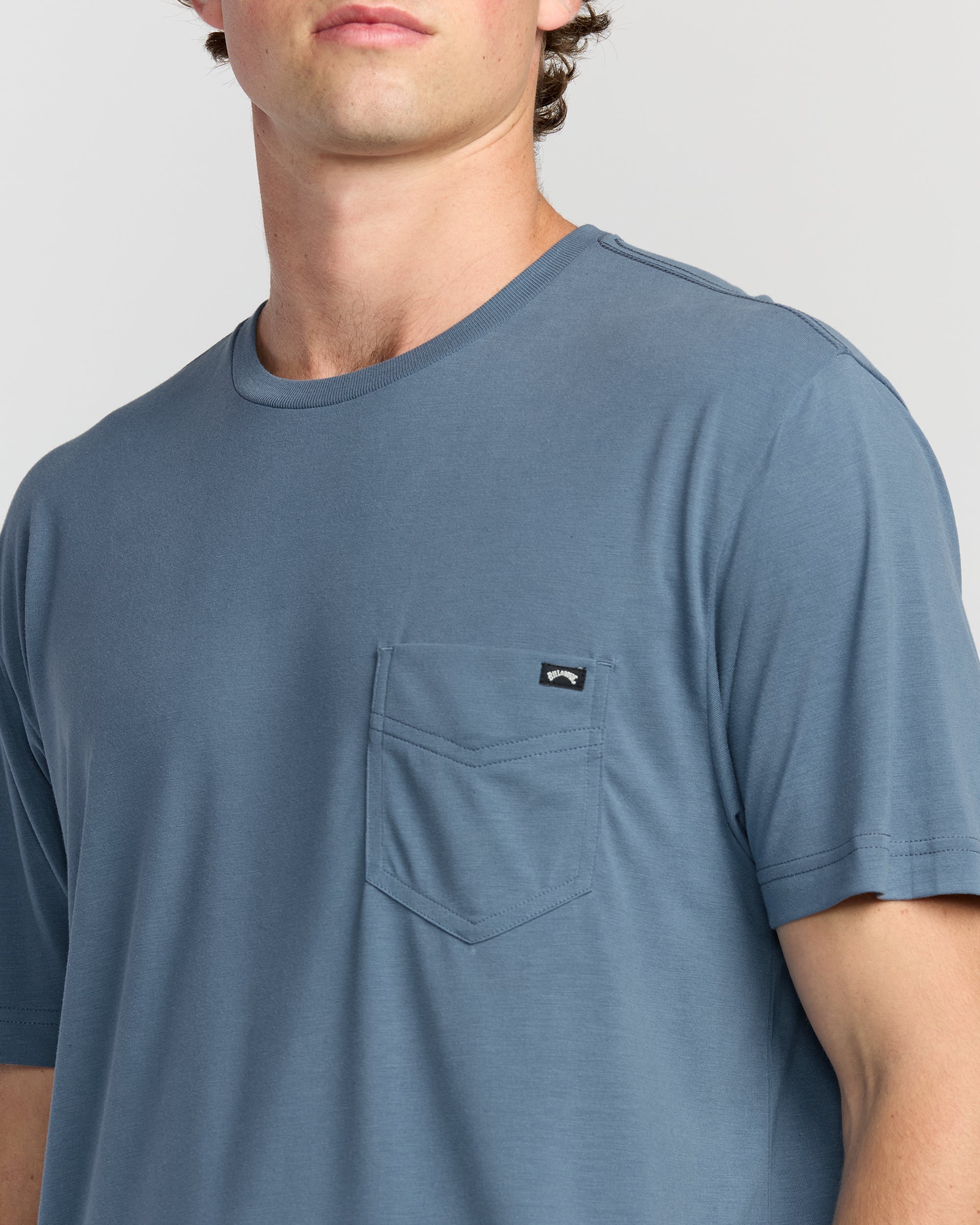 Billabong Eclipse Short Sleeve T-Shirt - Steel Blue