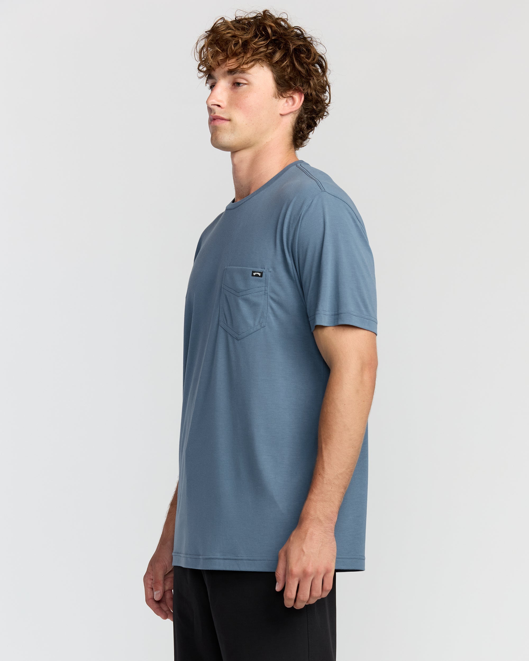 Billabong Eclipse Short Sleeve T-Shirt - Steel Blue