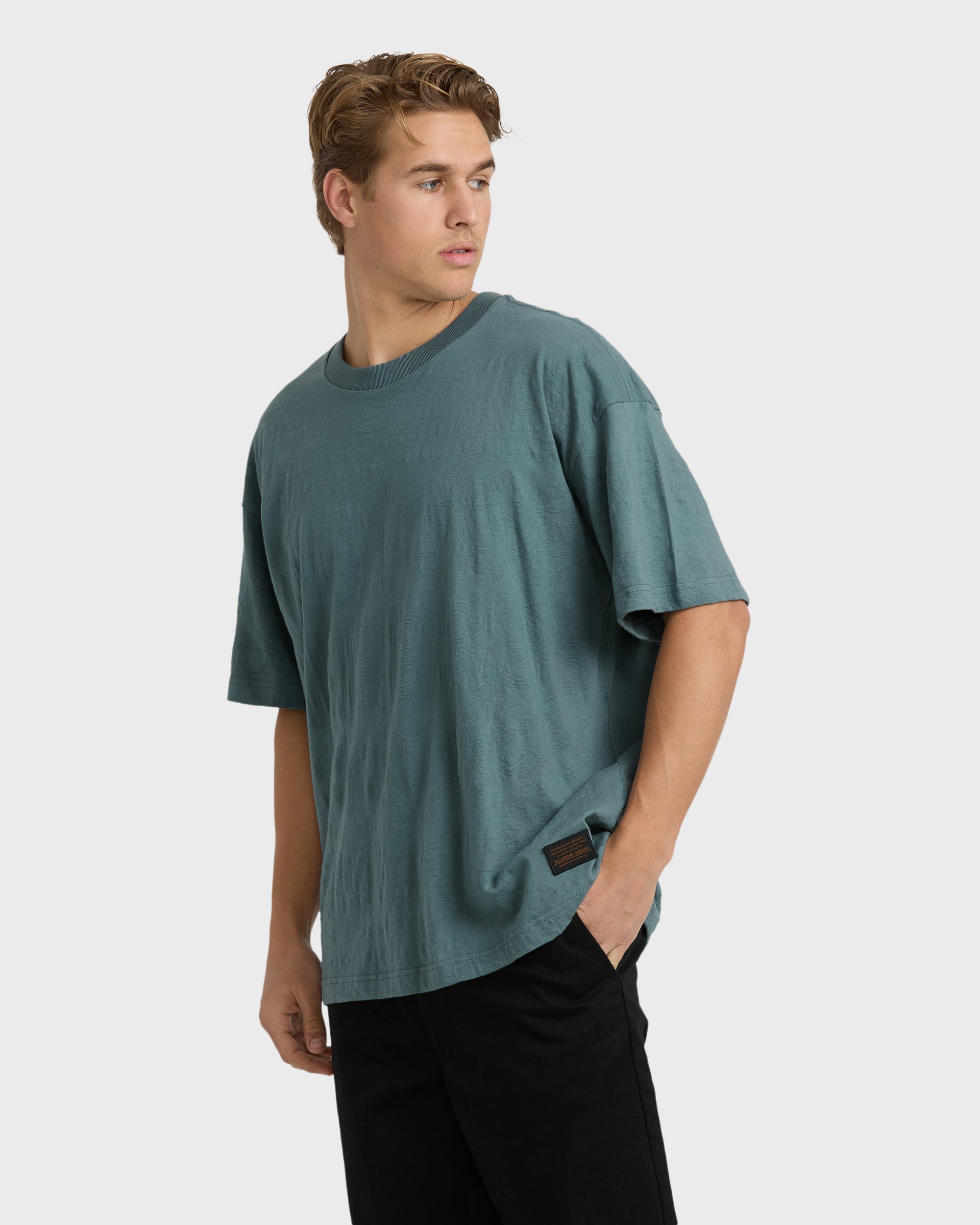 Billabong Needle Garage Short Sleeve T-Shirt - Ash