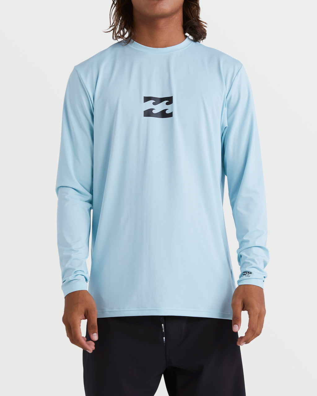Billabong All Day Wave Loose Fit Long Sleeve Surf Tee - Coastal Blue