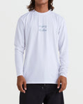 Billabong All Day Wave Loose Fit Long Sleeve Surf Tee - White