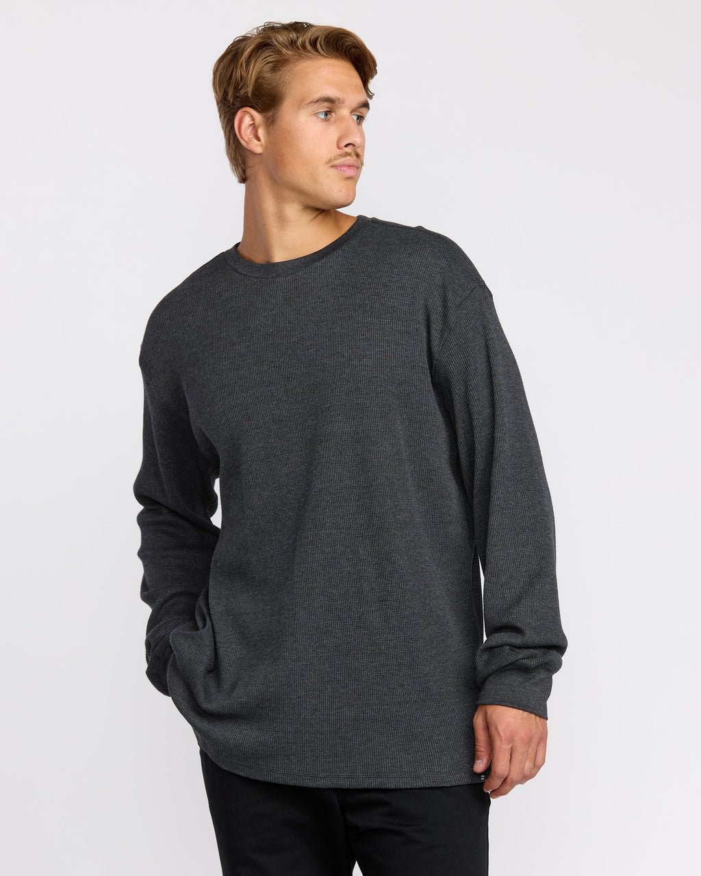 Billabong Essential Thermal Top - Black Heather