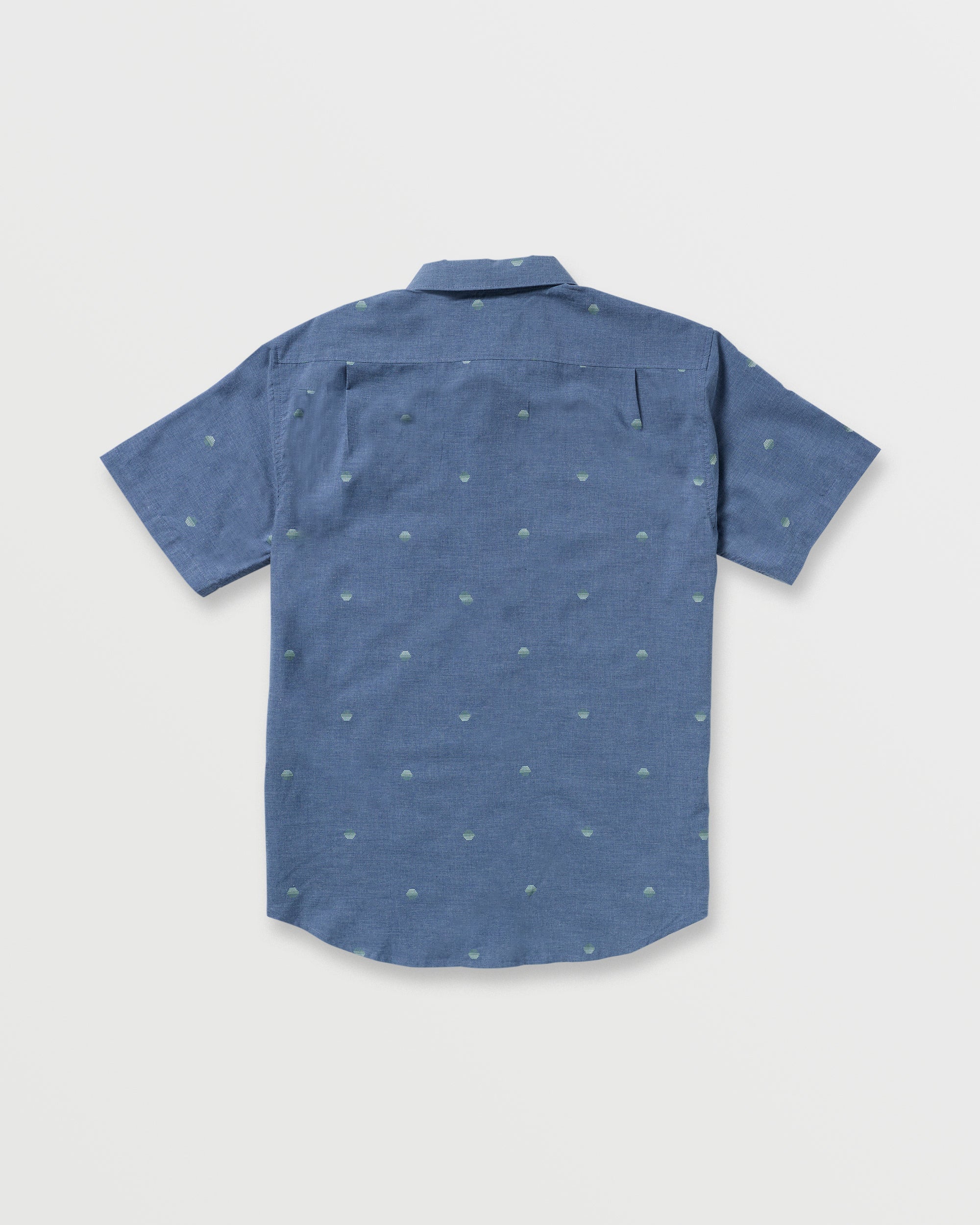 Billabong All Day Jacquard Short Sleeve Shirt - Deep Blue