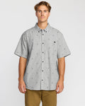 Billabong All Day Jacquard Short Sleeve Shirt - Silver