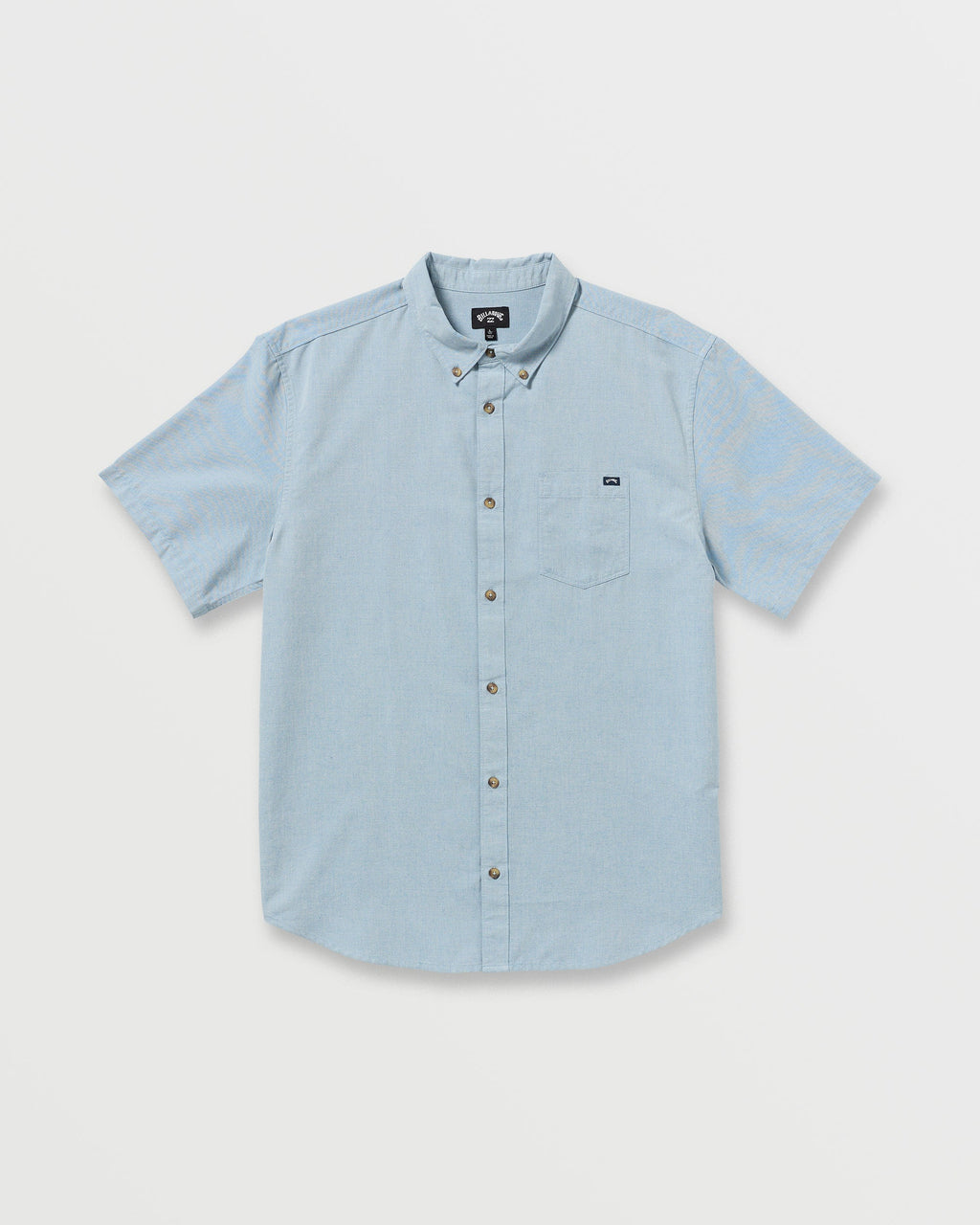 Billabong All Day Short Sleeve Shirt - Powder Blue