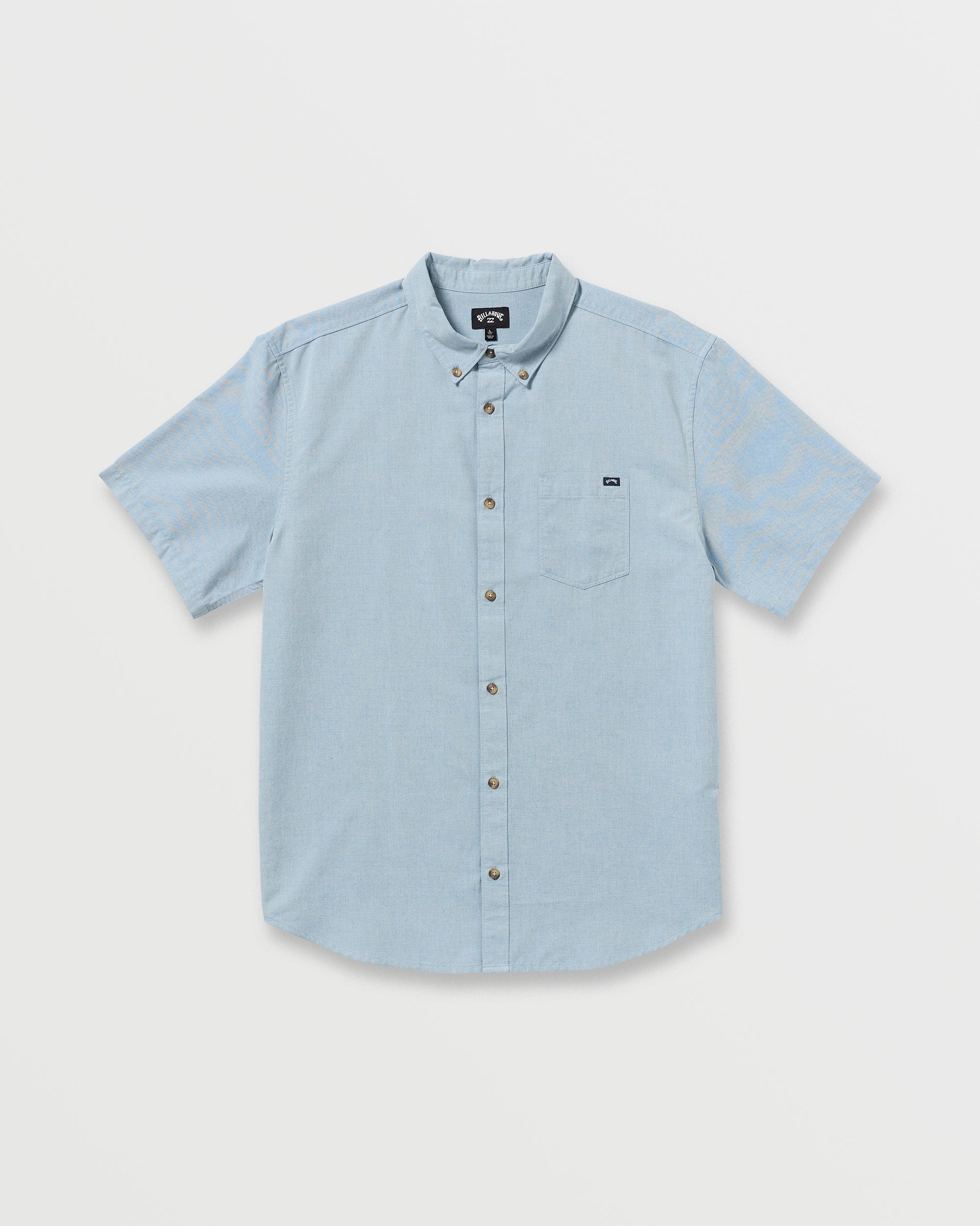 Billabong All Day Short Sleeve Shirt - Powder Blue