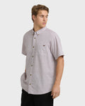 Billabong All Day Short Sleeve Shirt - Plum