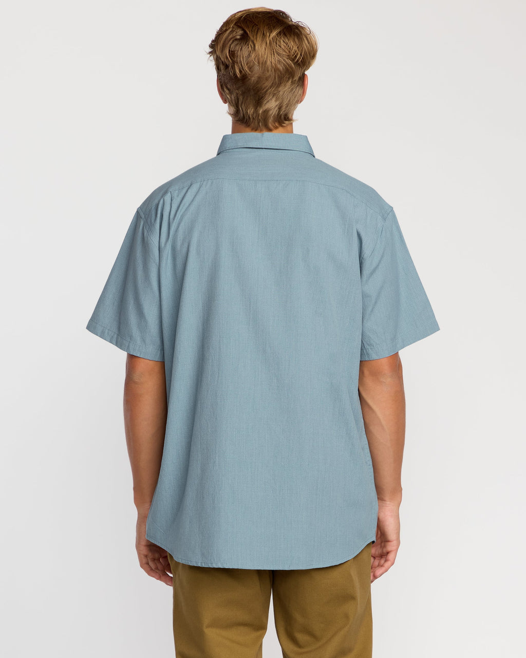 Billabong All Day Short Sleeve Shirt - Steel Blue