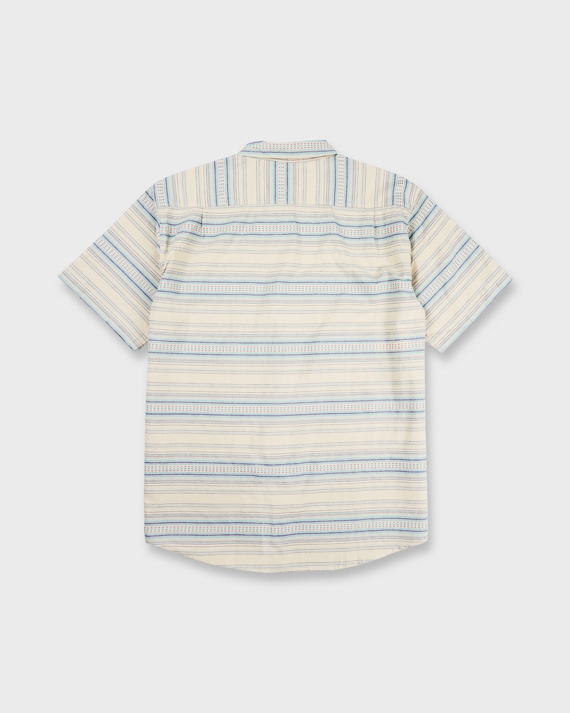 Billabong All Day Stripe Short Sleeve Shirt - Desert Sand