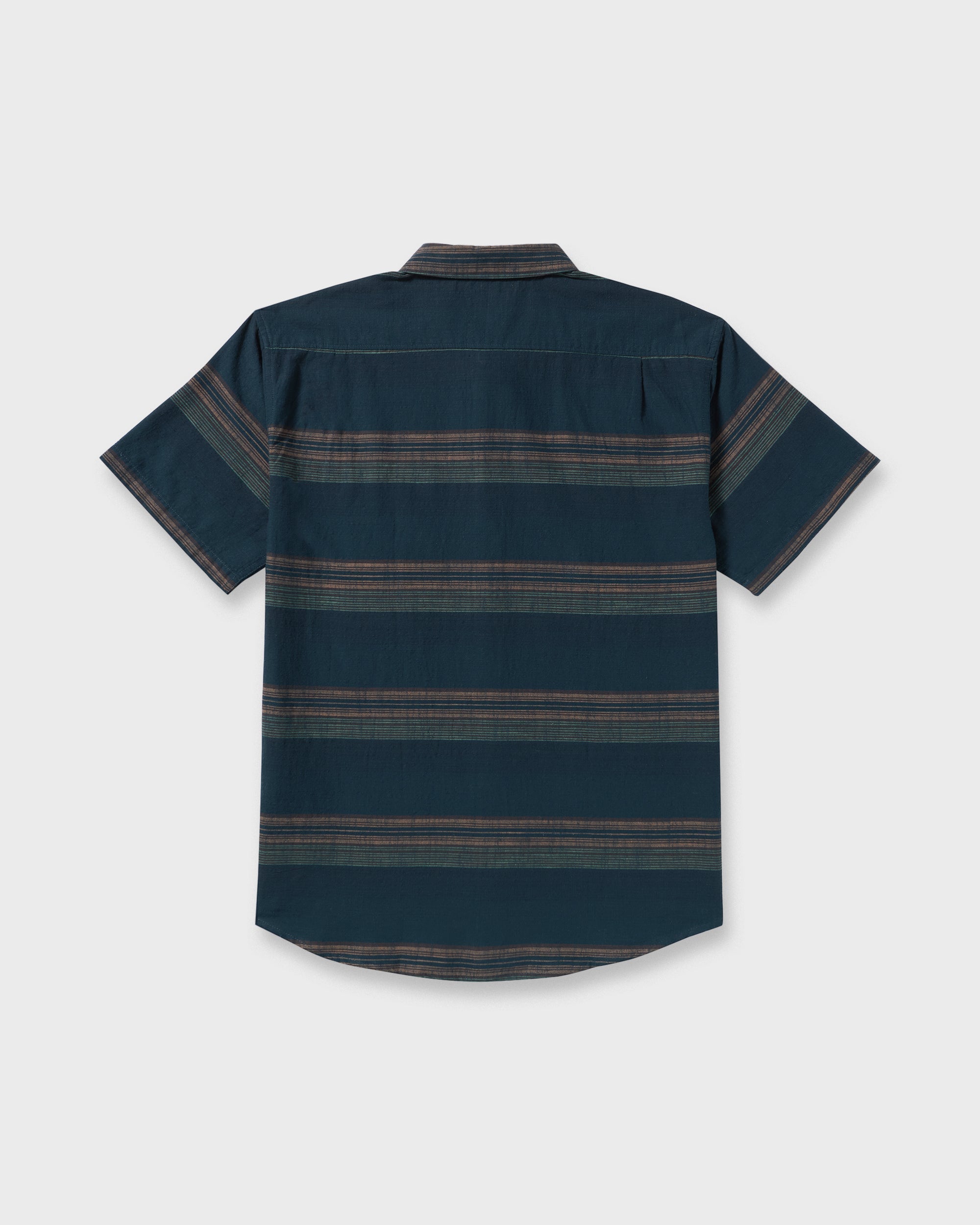 Billabong All Day Stripe Short Sleeve Shirt - Midnight