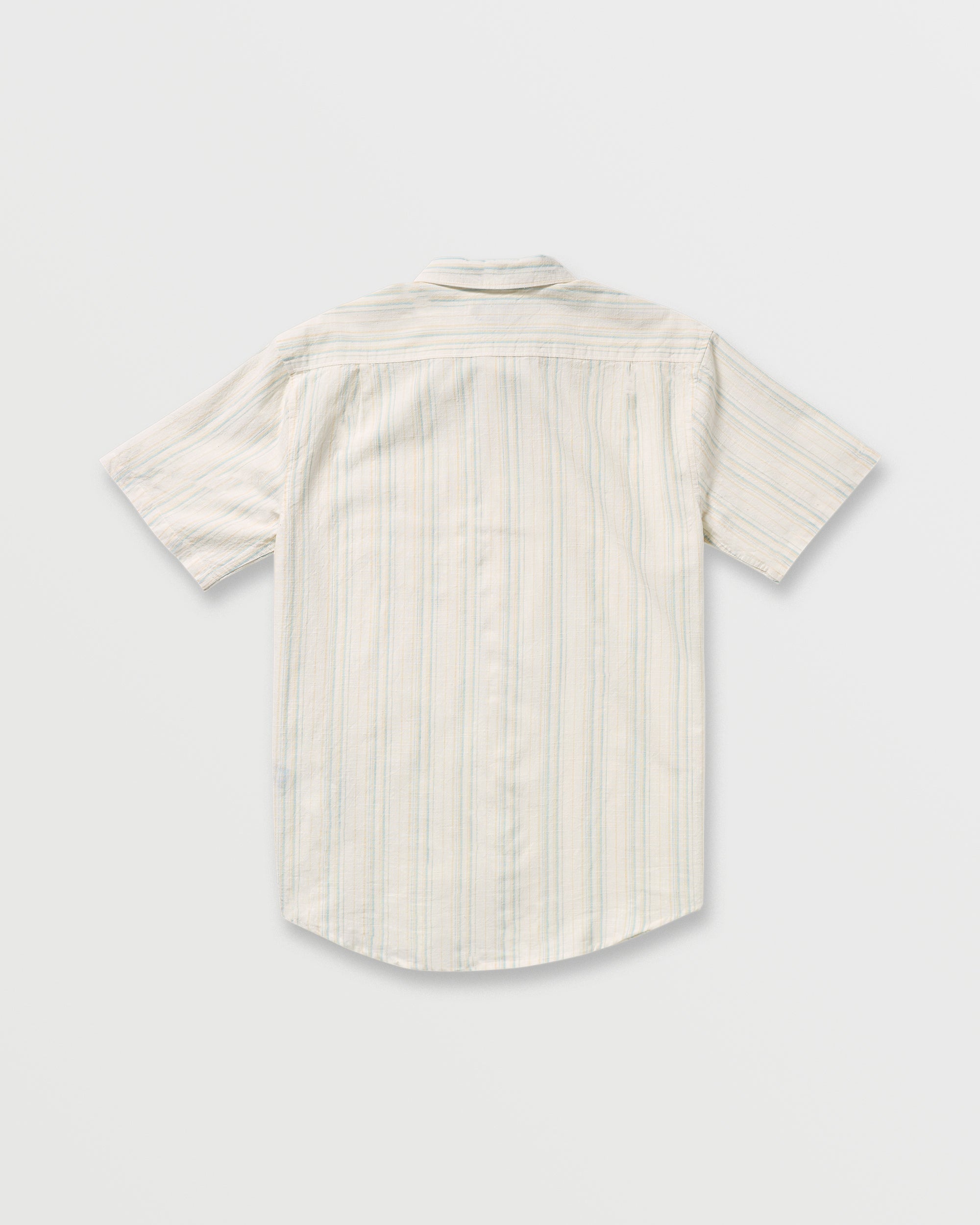 Billabong All Day Stripe Short Sleeve Shirt - Off White
