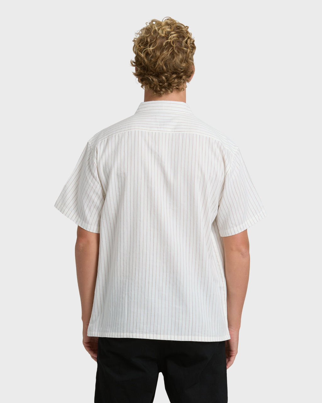 Billabong Bad Dog Short Sleeve Woven Shirt - Off White