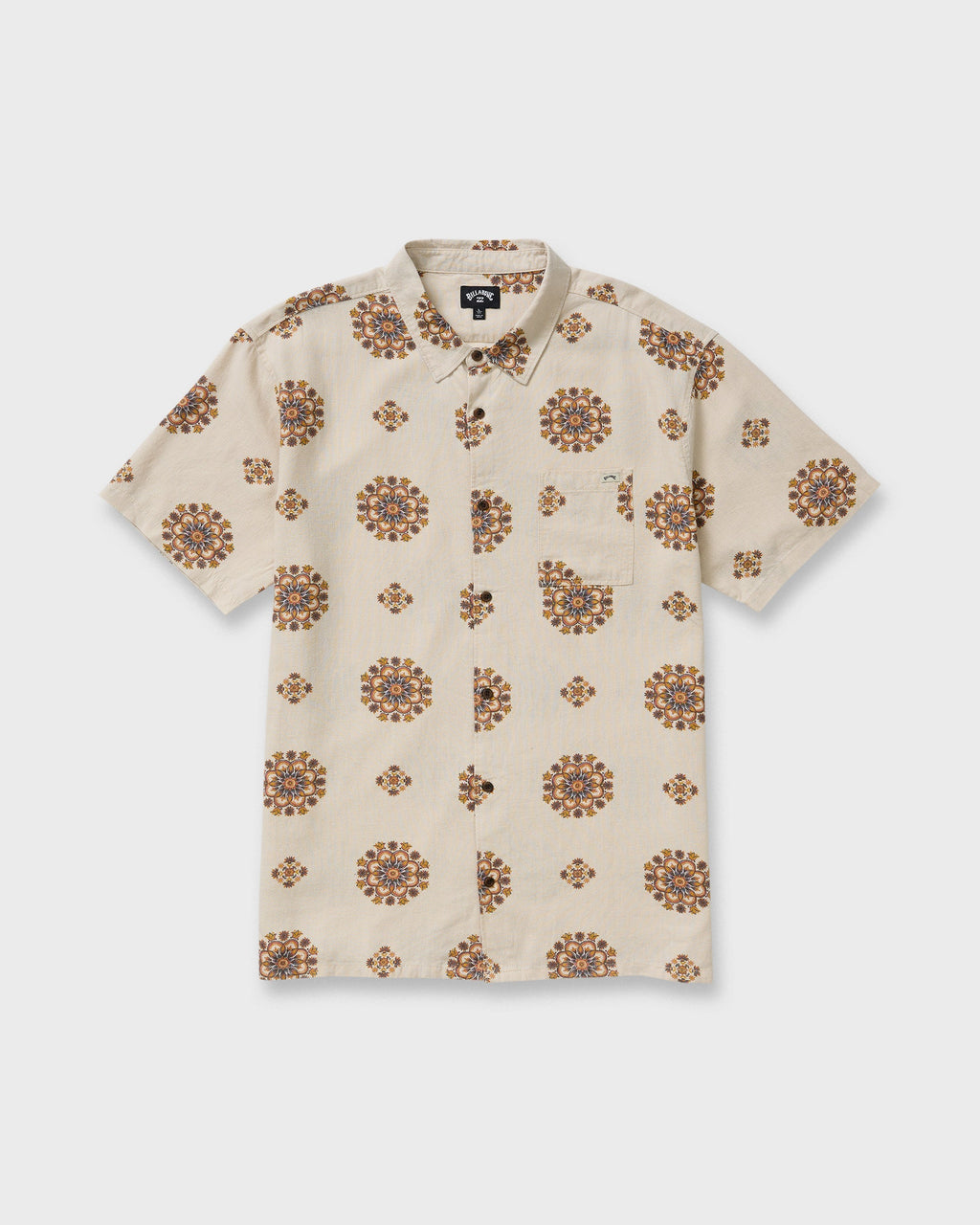 Billabong Cordoba Short Sleeve Shirt - Cream