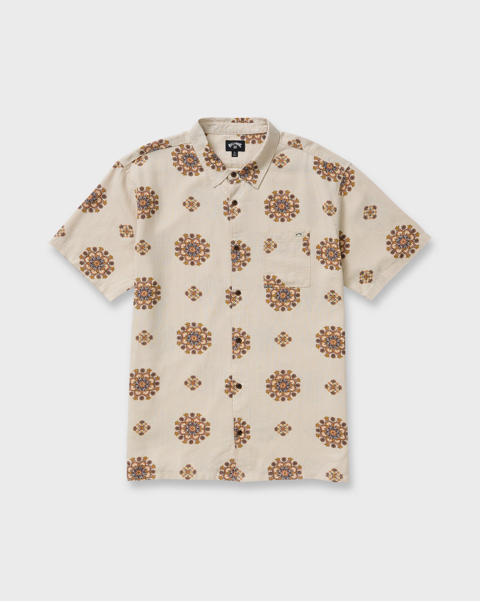 Billabong Cordoba Short Sleeve Shirt - Cream