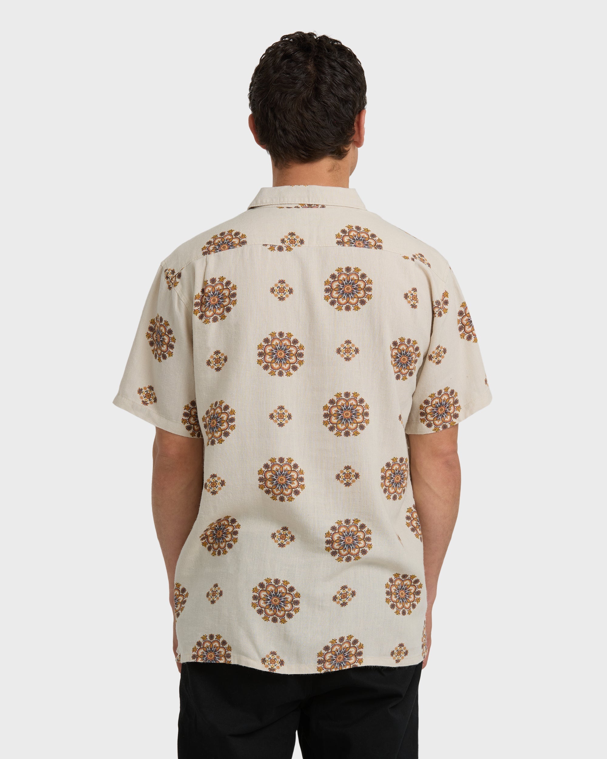 Billabong Cordoba Short Sleeve Shirt - Cream