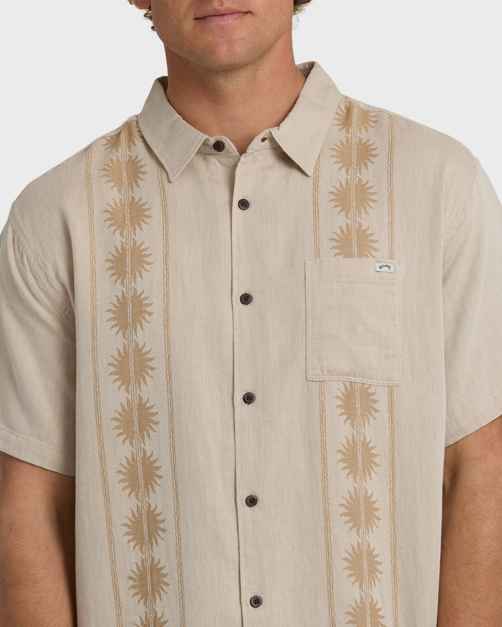 Billabong Cordoba Short Sleeve Shirt - Desert Khaki
