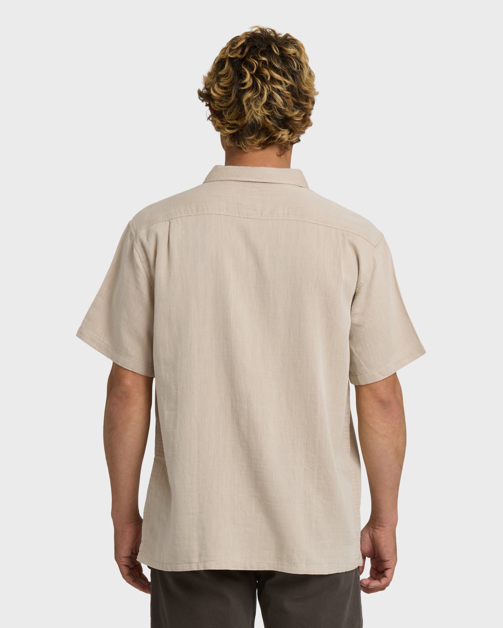 Billabong Cordoba Short Sleeve Shirt - Desert Khaki