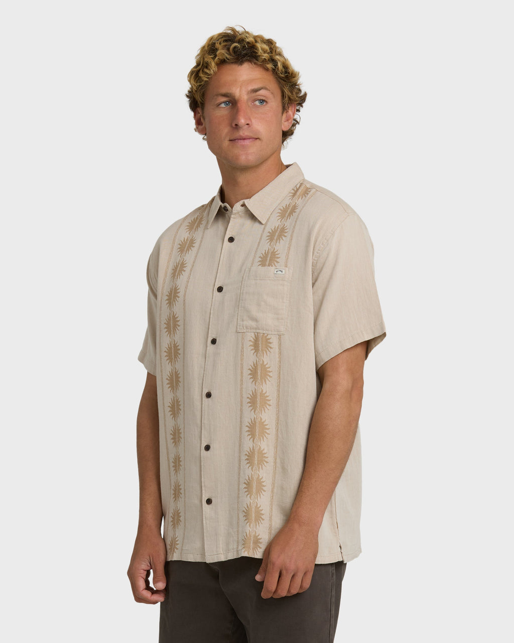 Billabong Cordoba Short Sleeve Shirt - Desert Khaki