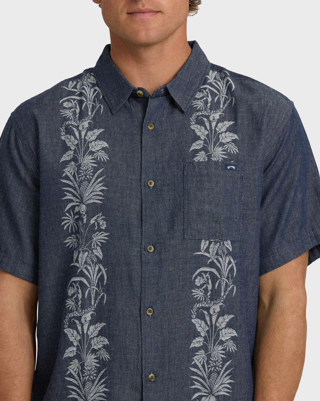Billabong Cordoba Short Sleeve Shirt - Navy