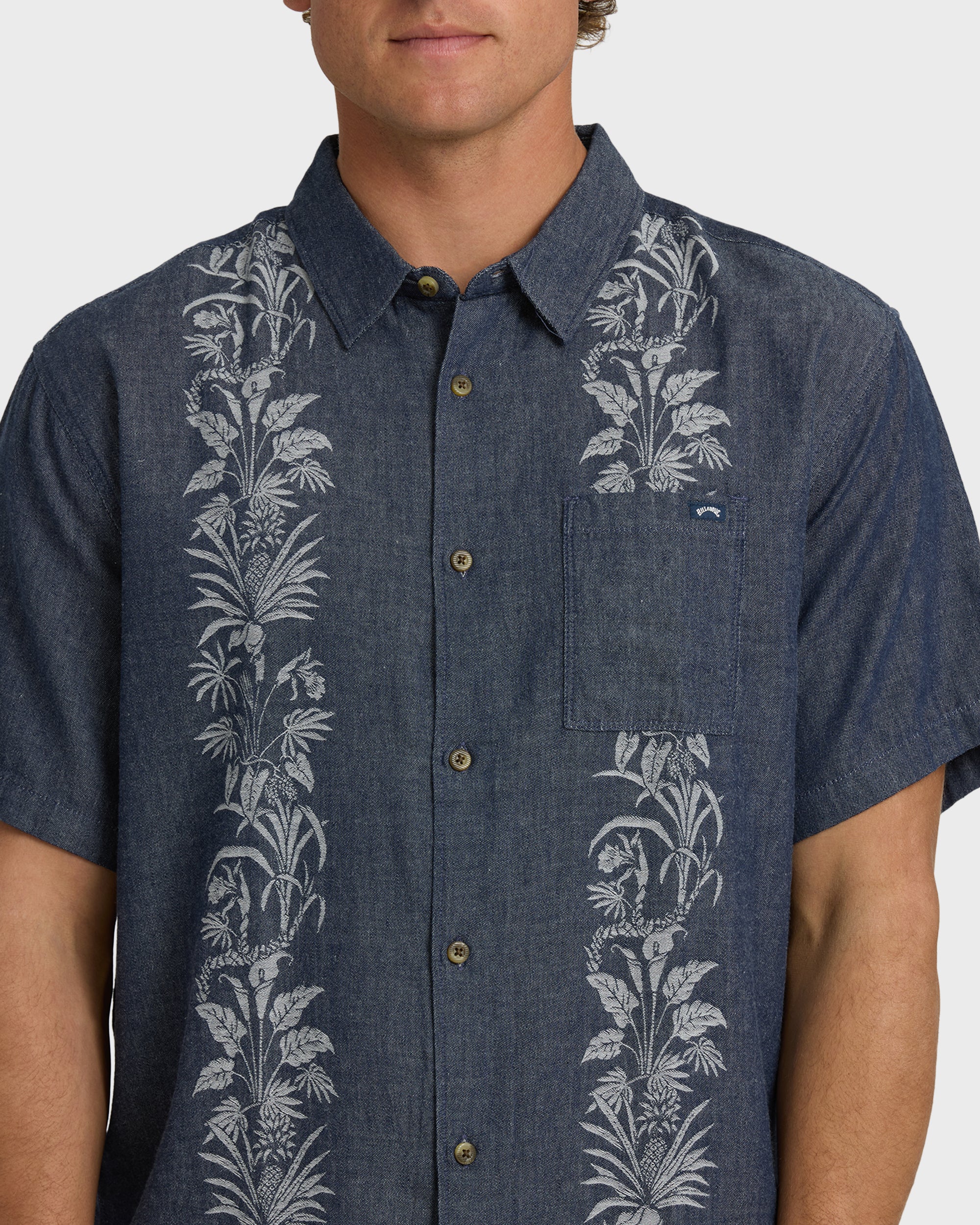 Billabong Cordoba Short Sleeve Shirt - Navy