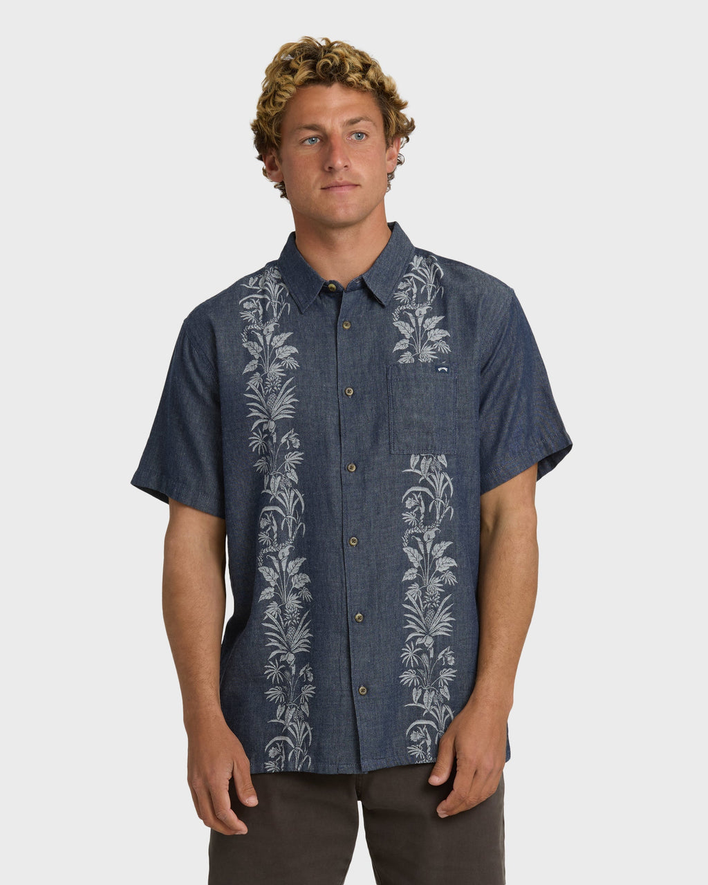 Billabong Cordoba Short Sleeve Shirt - Navy