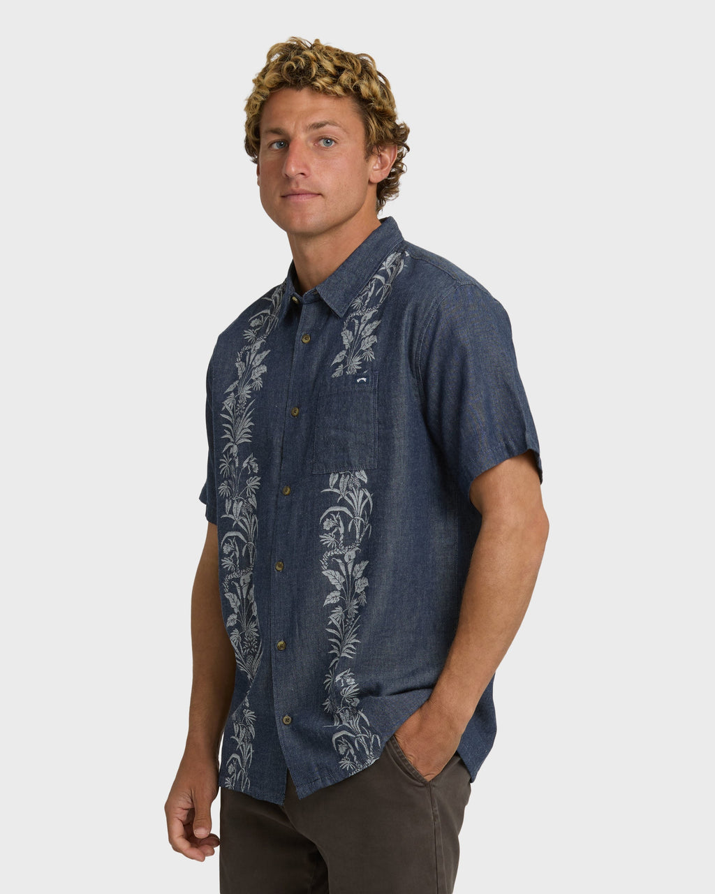 Billabong Cordoba Short Sleeve Shirt - Navy