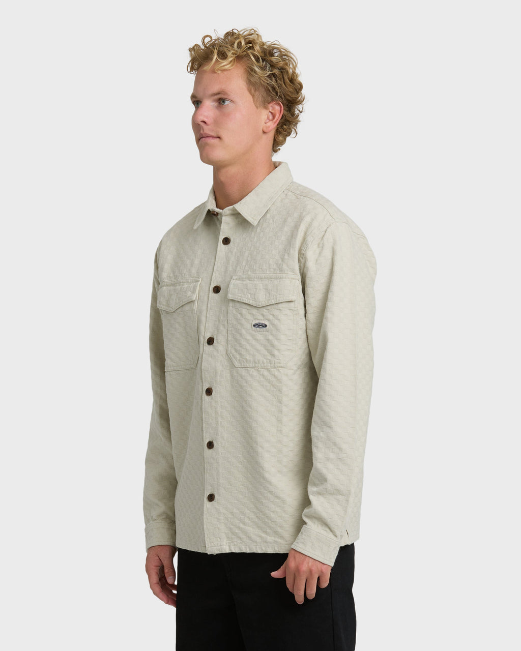 Billabong Bad Dog Long Sleeve Flannel Shirt - Chino