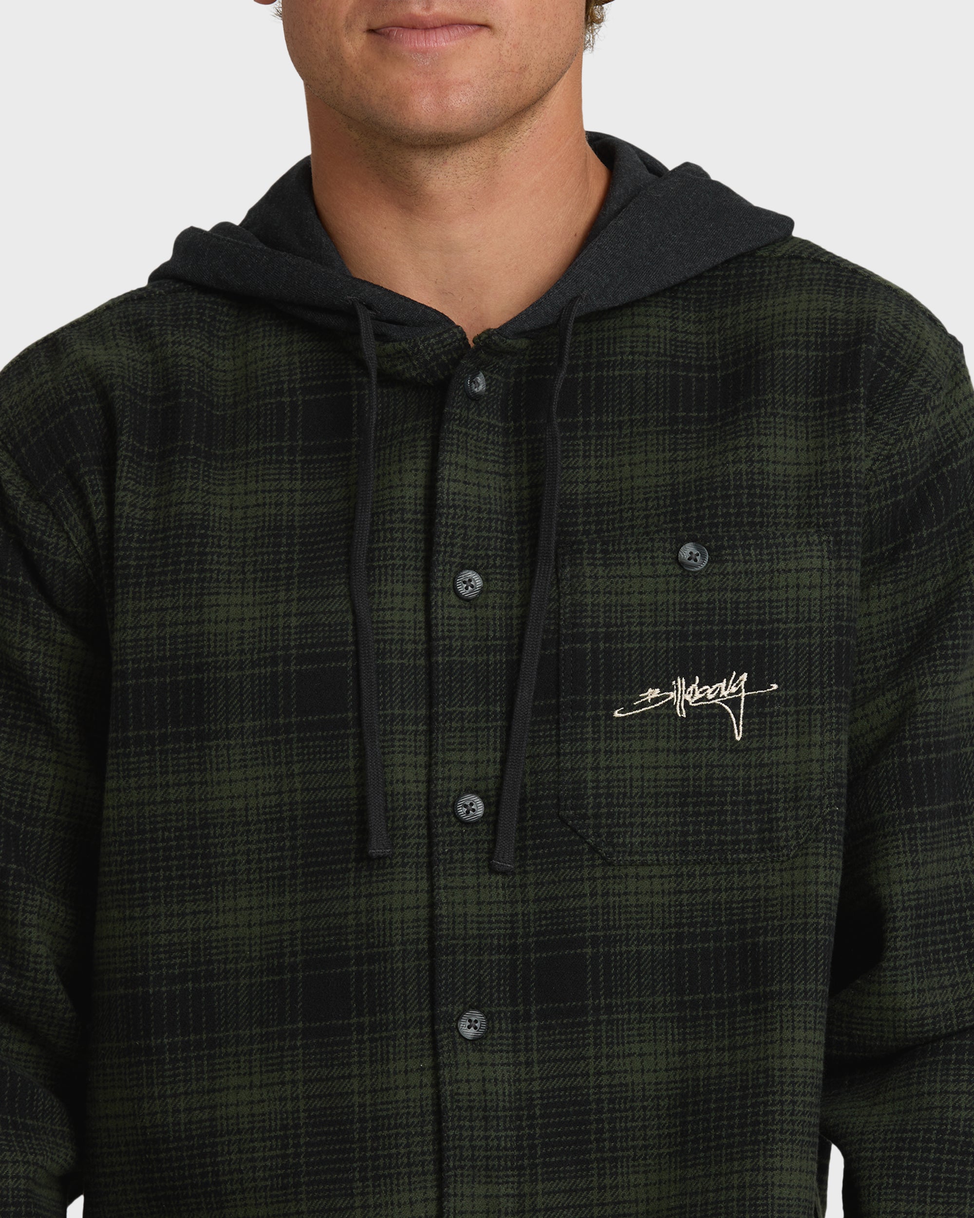 Billabong Baja Sur Flannel Shirt - Black