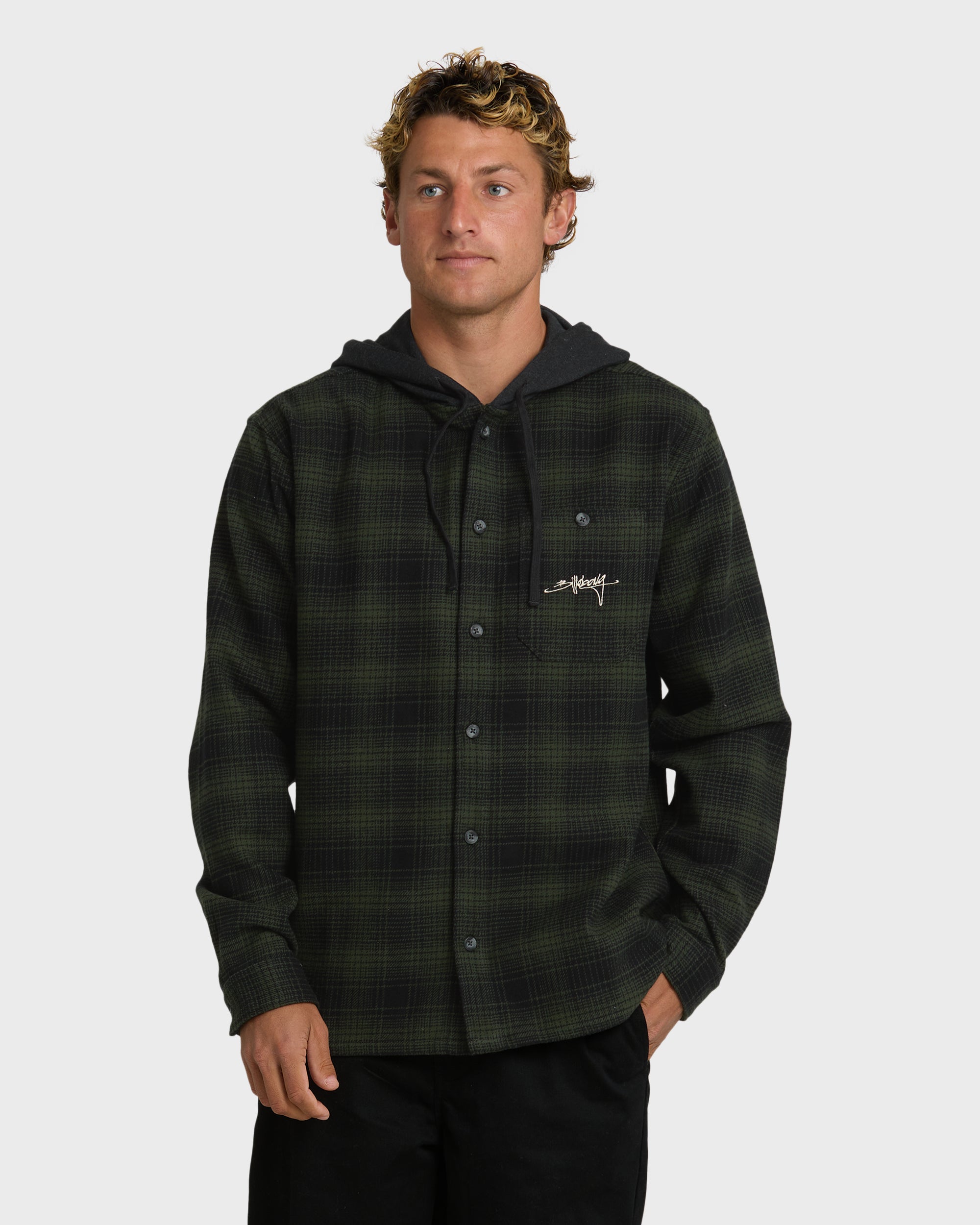 Billabong Baja Sur Flannel Shirt - Black