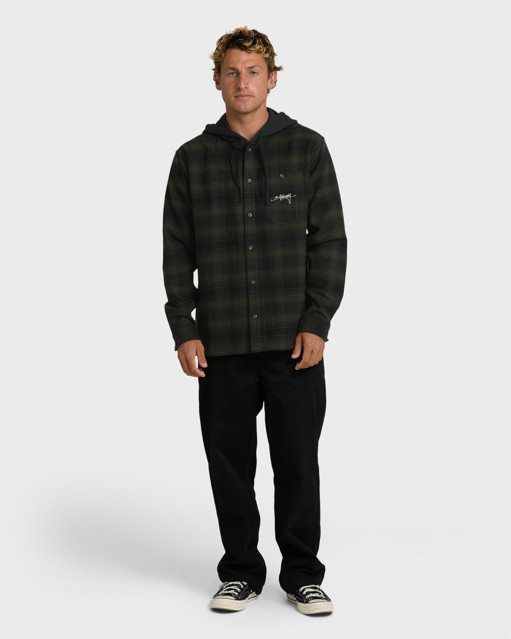 Billabong Baja Sur Flannel Shirt - Black