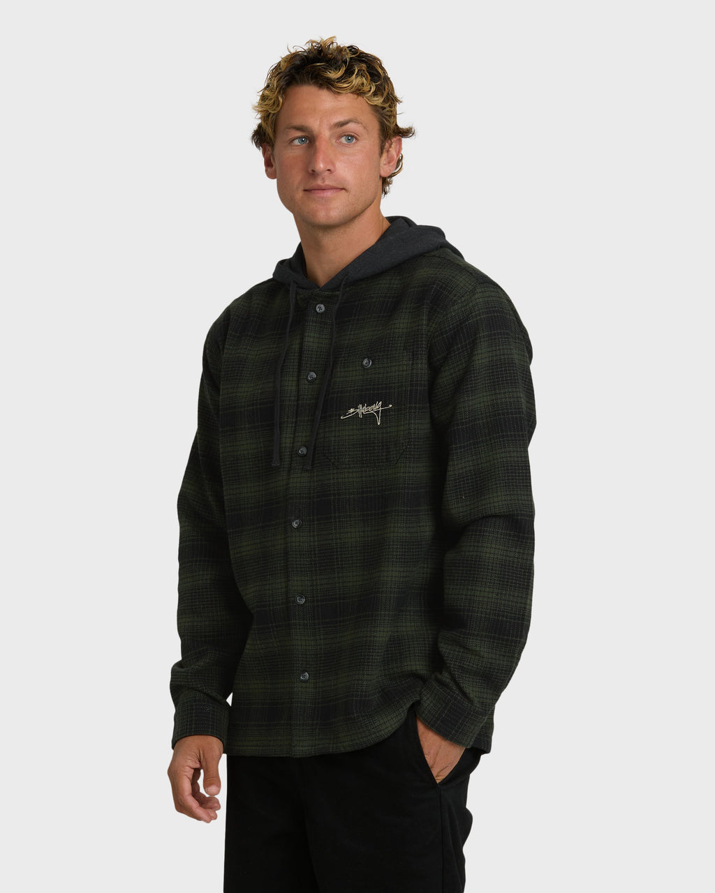 Billabong Baja Sur Flannel Shirt - Black