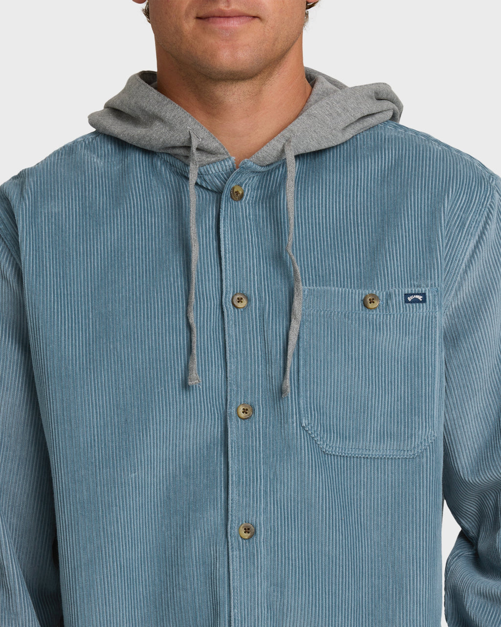 Billabong Baja Long Sleeve Shirt - Blue Fog