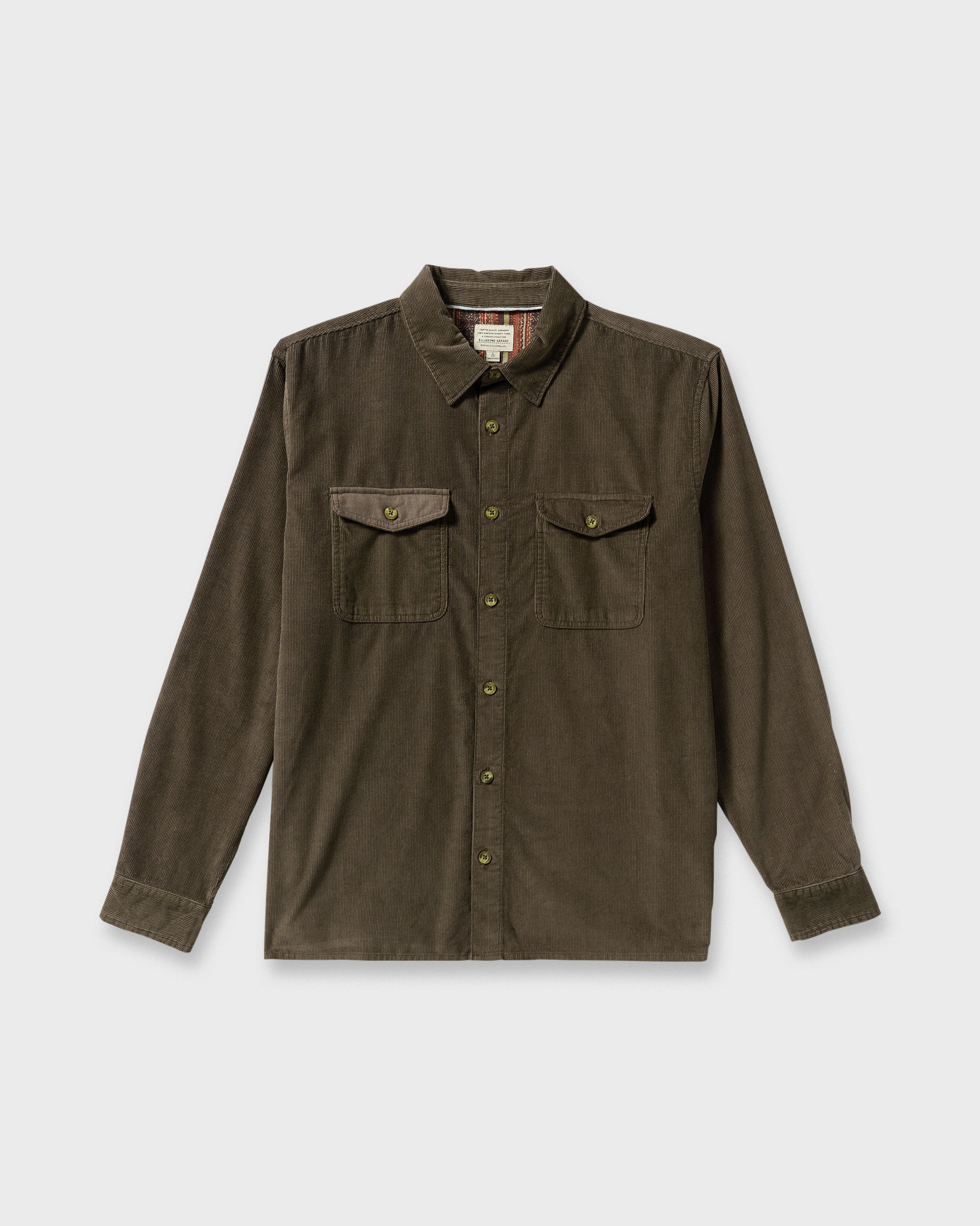 Billabong Austin Garage Long Sleeve Shirt - Chocolate