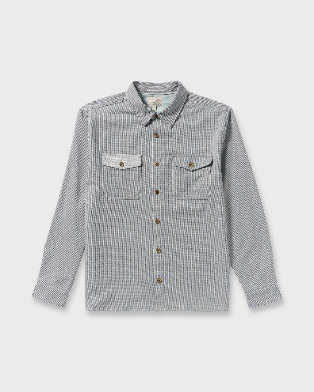 Billabong Austin Garage Long Sleeve Shirt - Stone Blue
