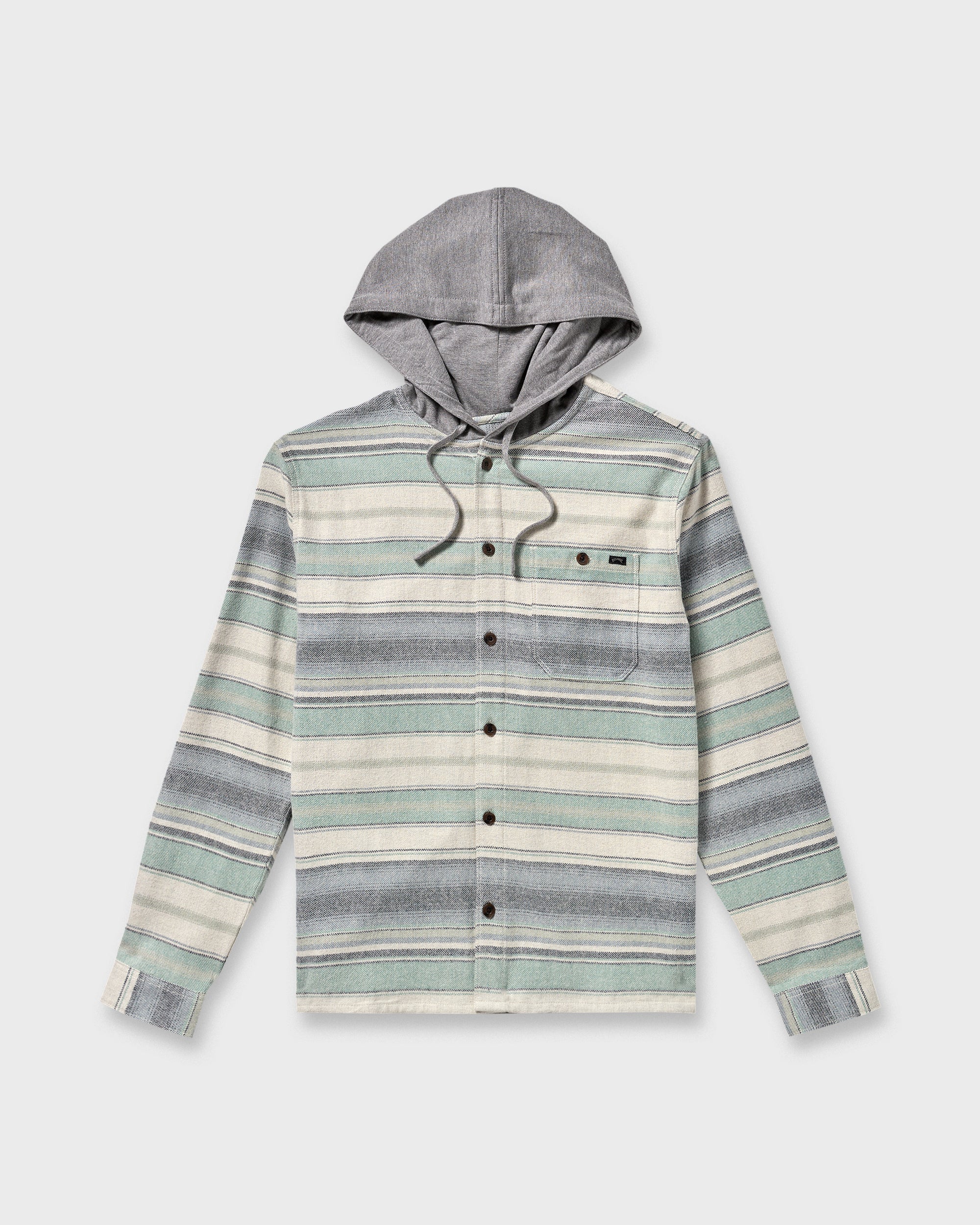 Billabong Baja Long Sleeve Flannel Shirt - Oatmeal