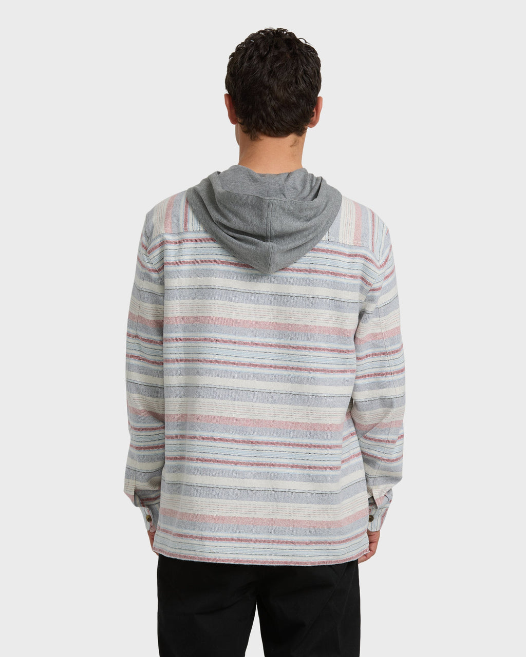 Billabong Baja Long Sleeve Flannel Shirt - Off White
