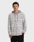 Billabong Baja Long Sleeve Flannel Shirt - Off White