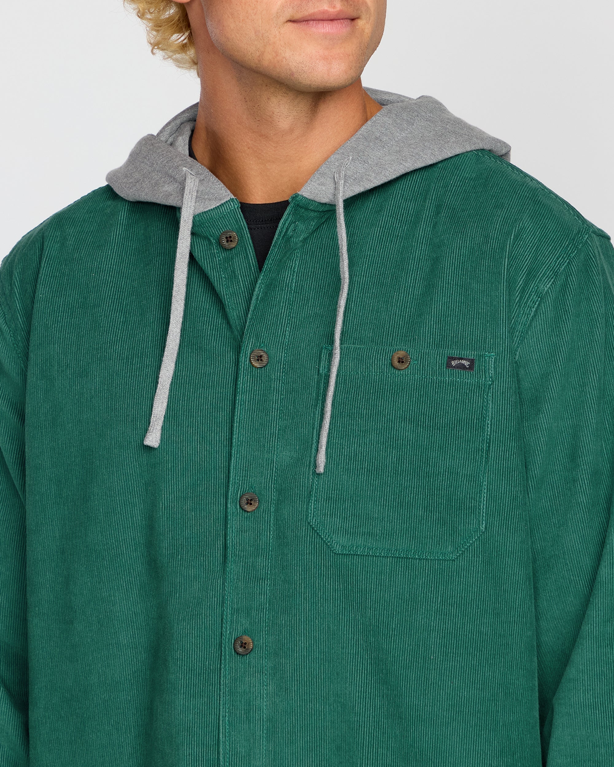 Billabong Baja Long Sleeve Flannel Shirt - Sage Green