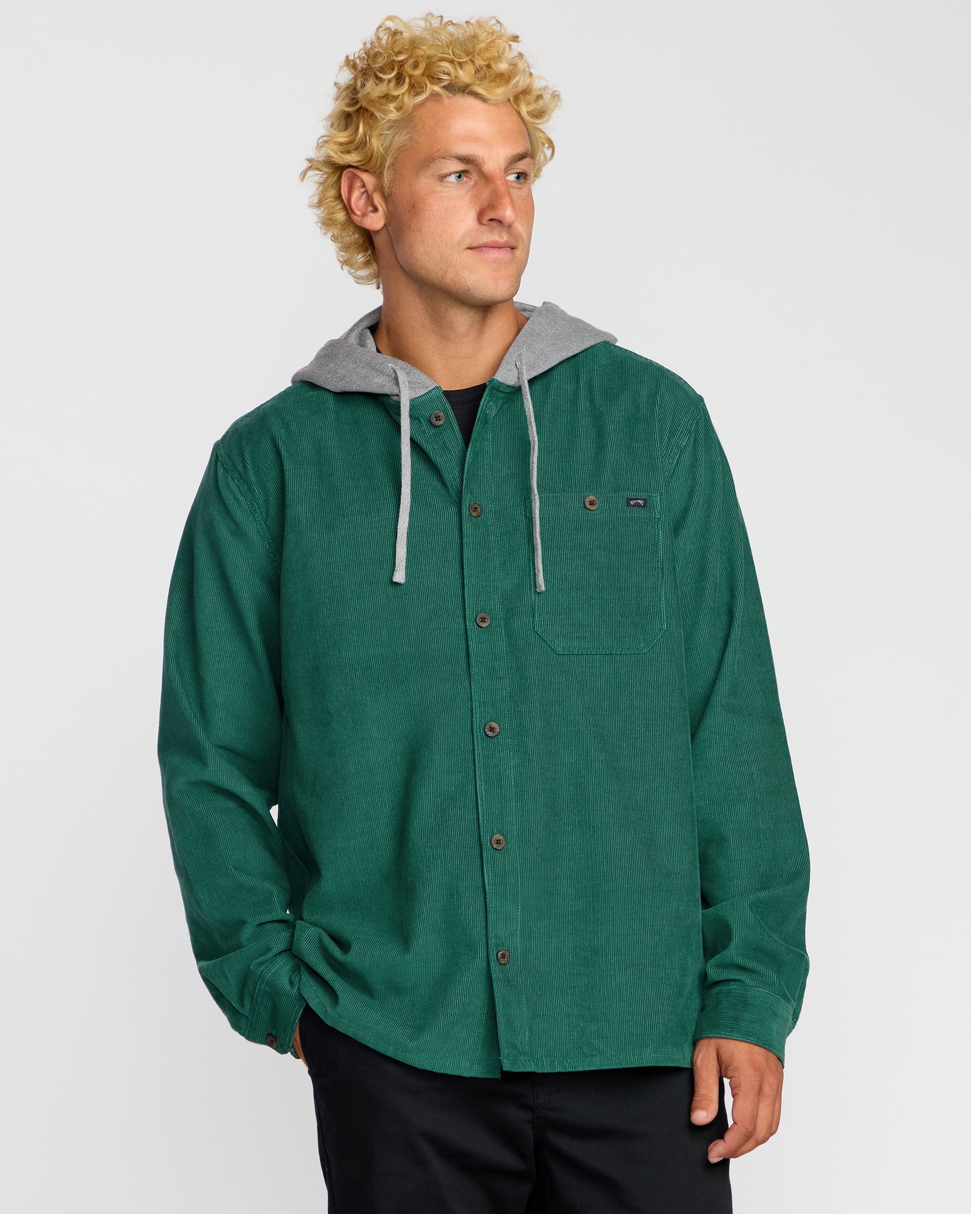 Billabong Baja Long Sleeve Flannel Shirt - Sage Green