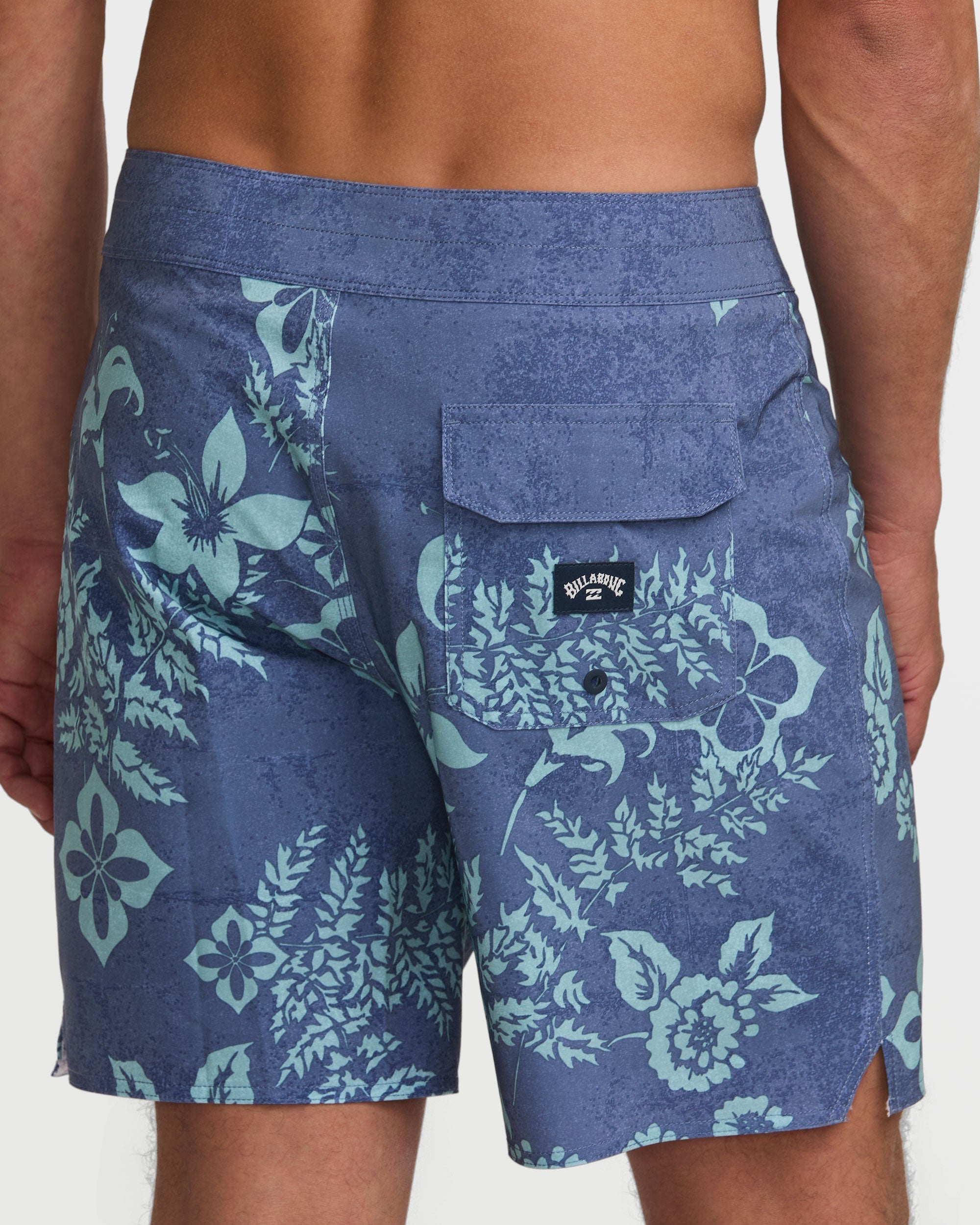 Billabong Good Times Pro Performance 18 Boardshorts - Blue Fog