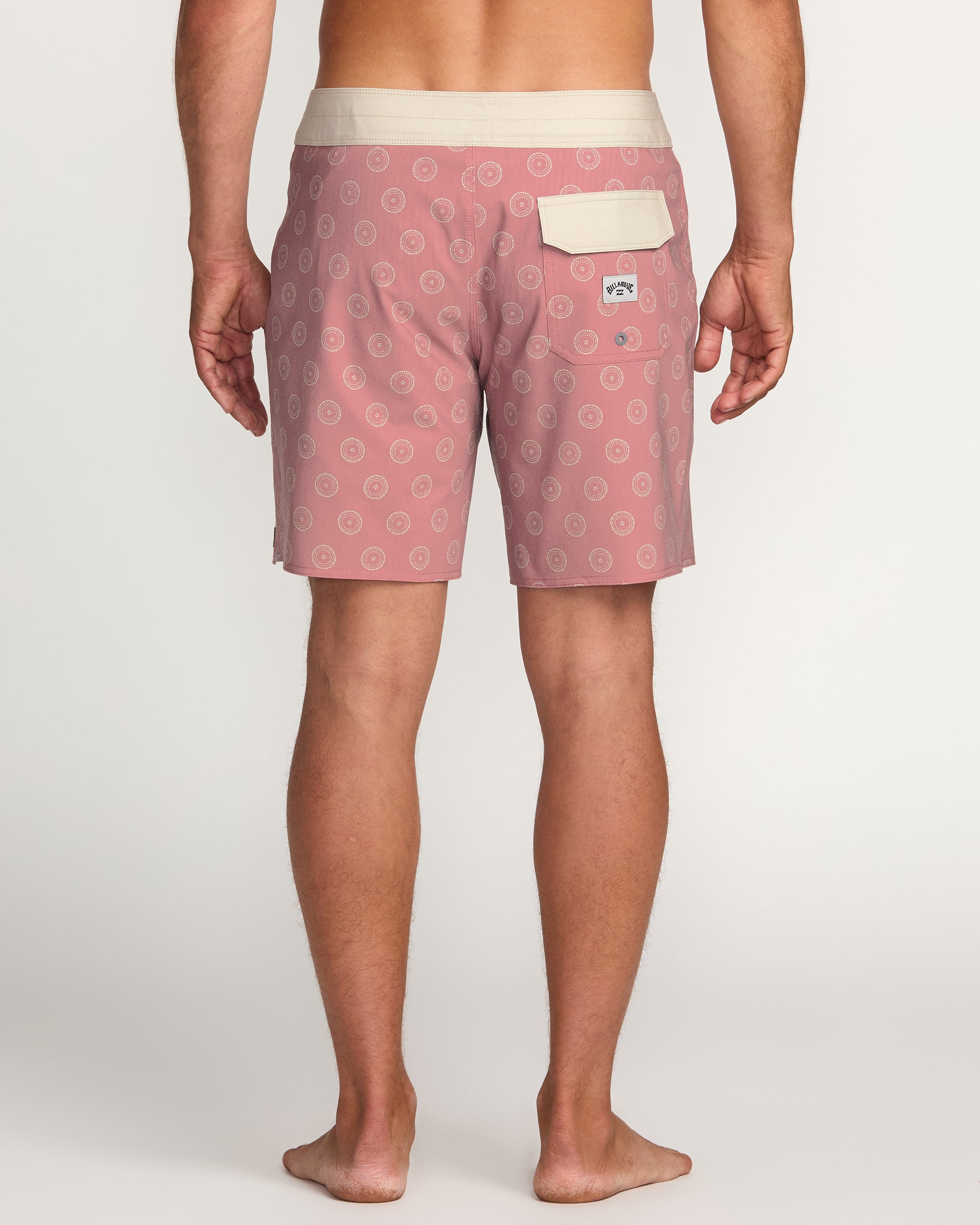Billabong Good Times Pro Performance 18 Boardshorts - Dusty Rose