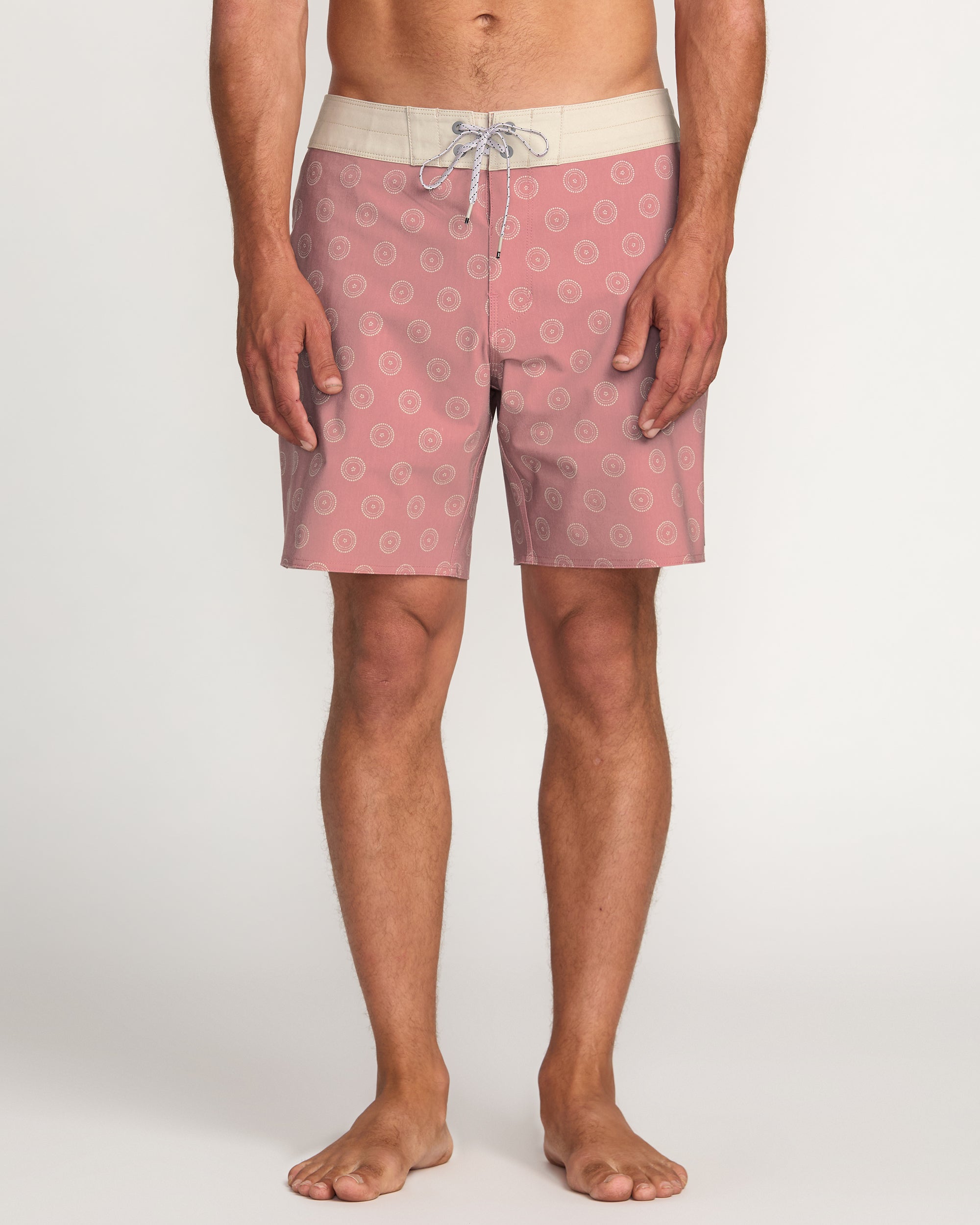Billabong Good Times Pro Performance 18 Boardshorts - Dusty Rose